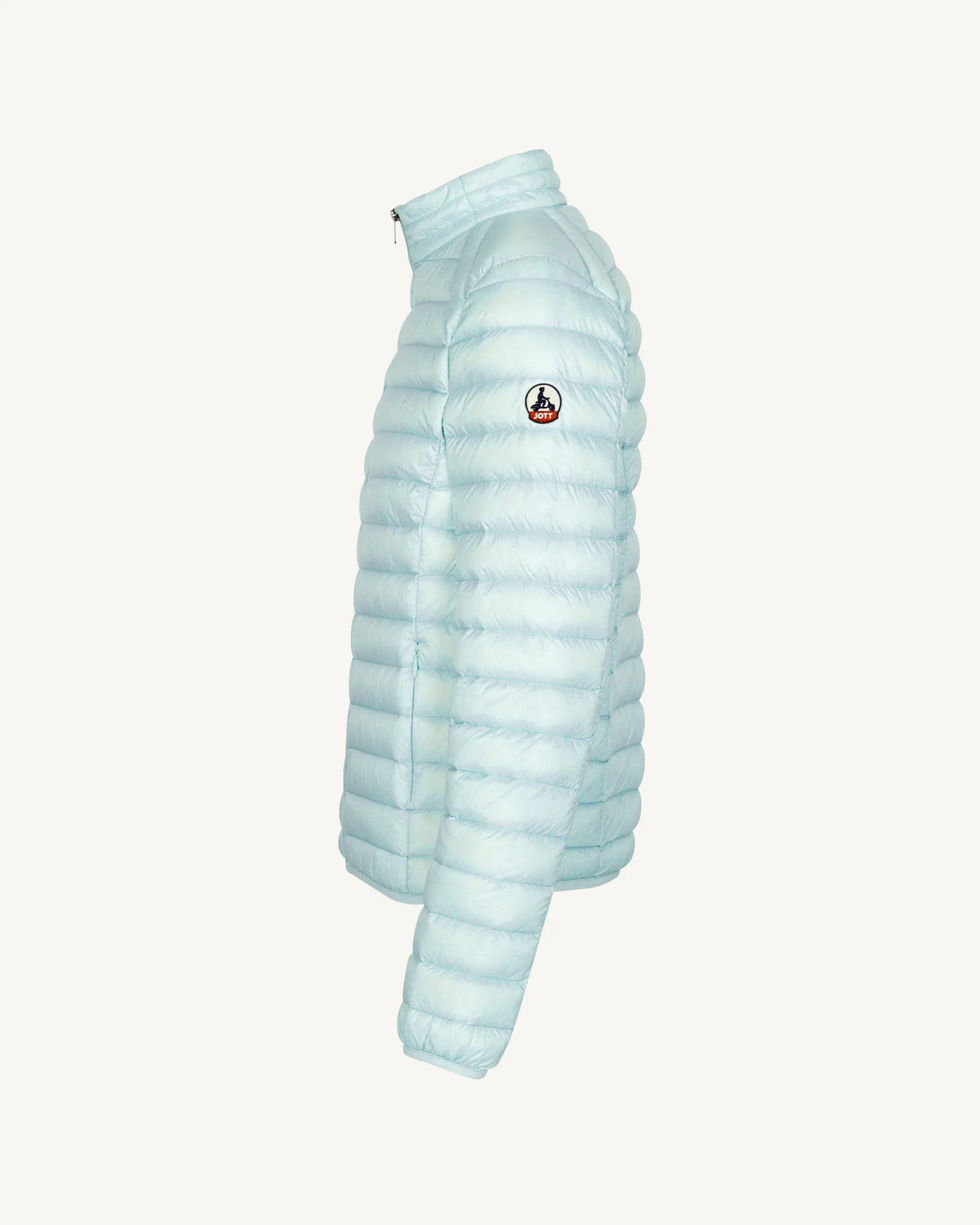 Light down jacket Denim blue Mat