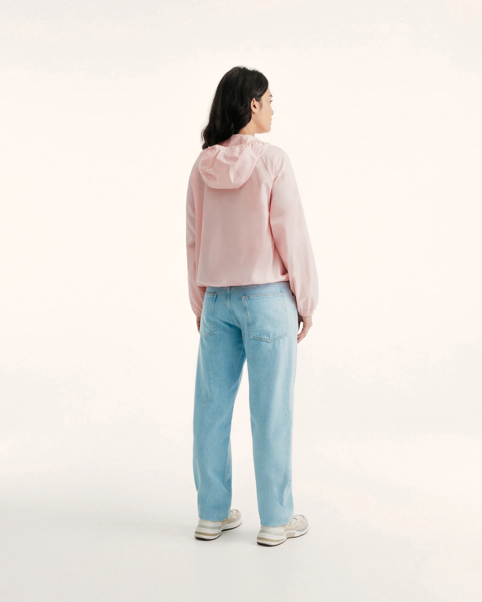 Packable raincoat Pink Peach Feroe