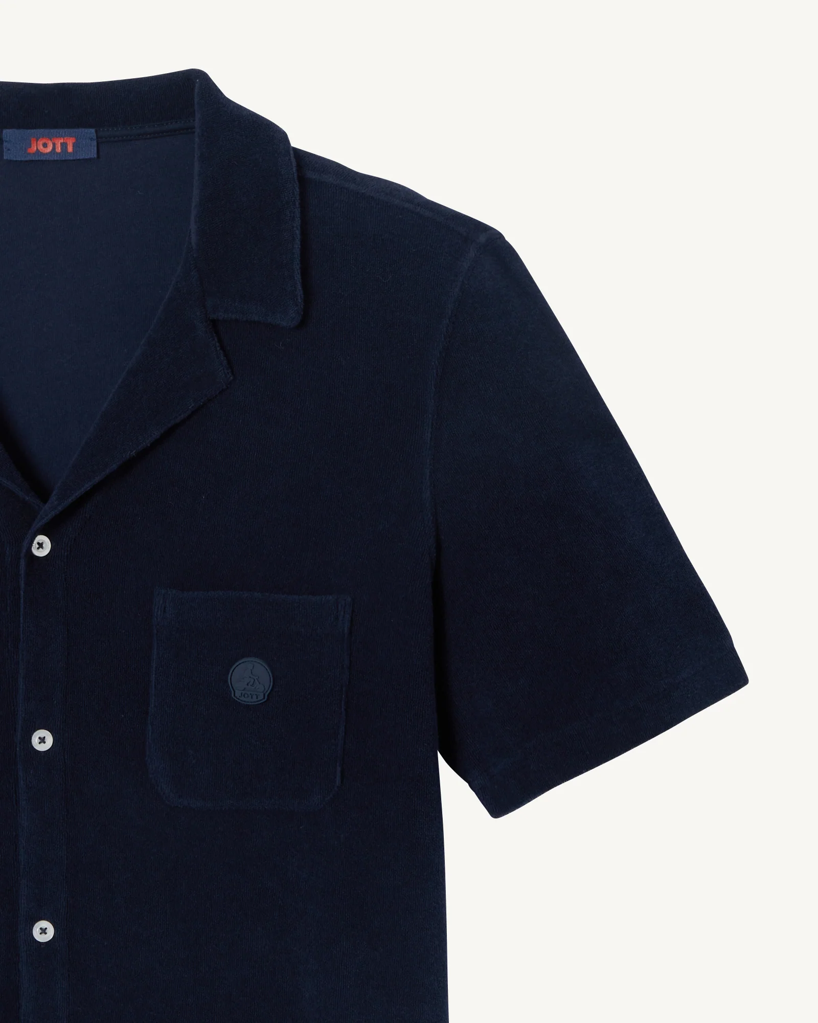 Castelo 2.0 Marine terry polo shirt