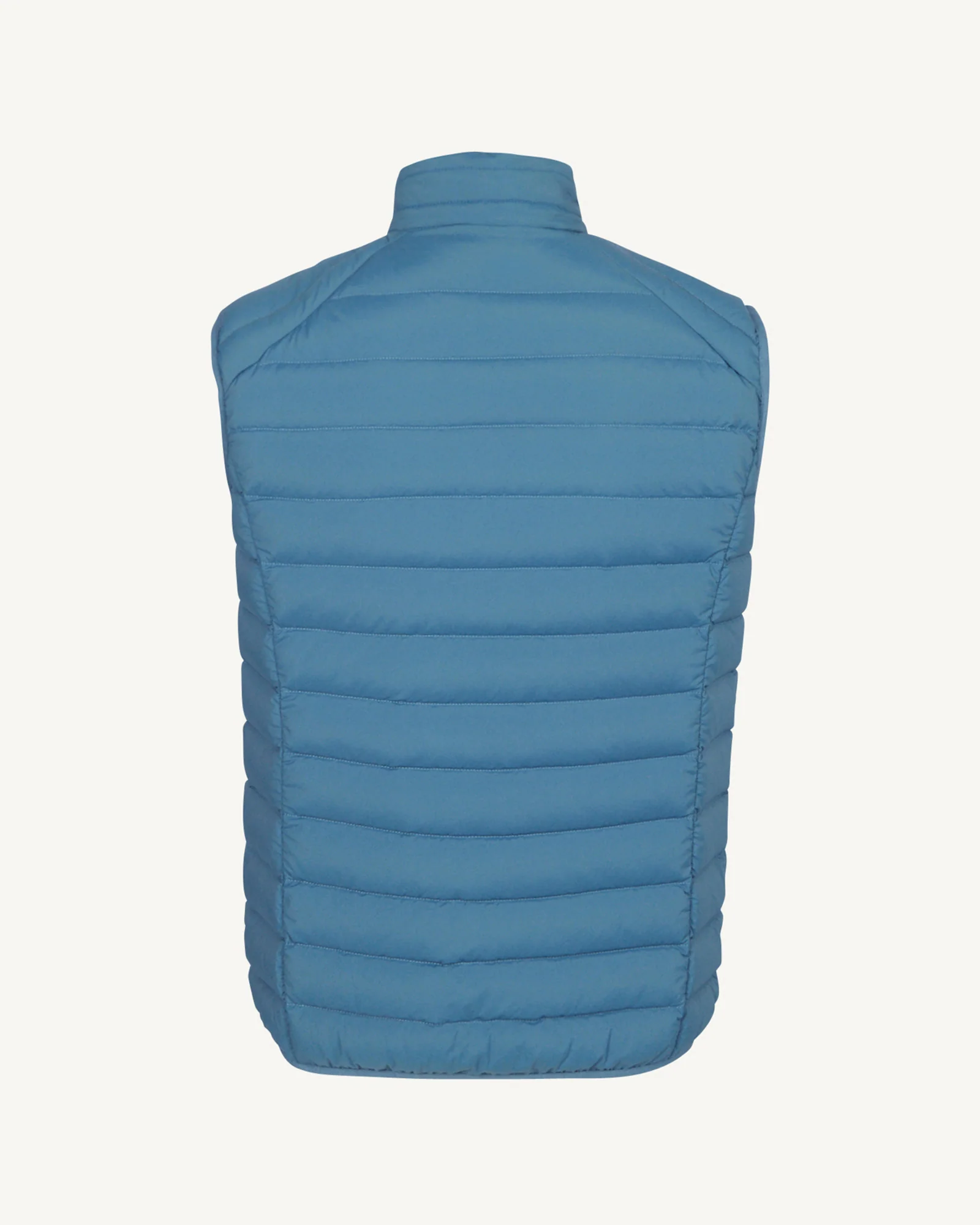 Down jacket sleeveless stretch blue jeans Arafo