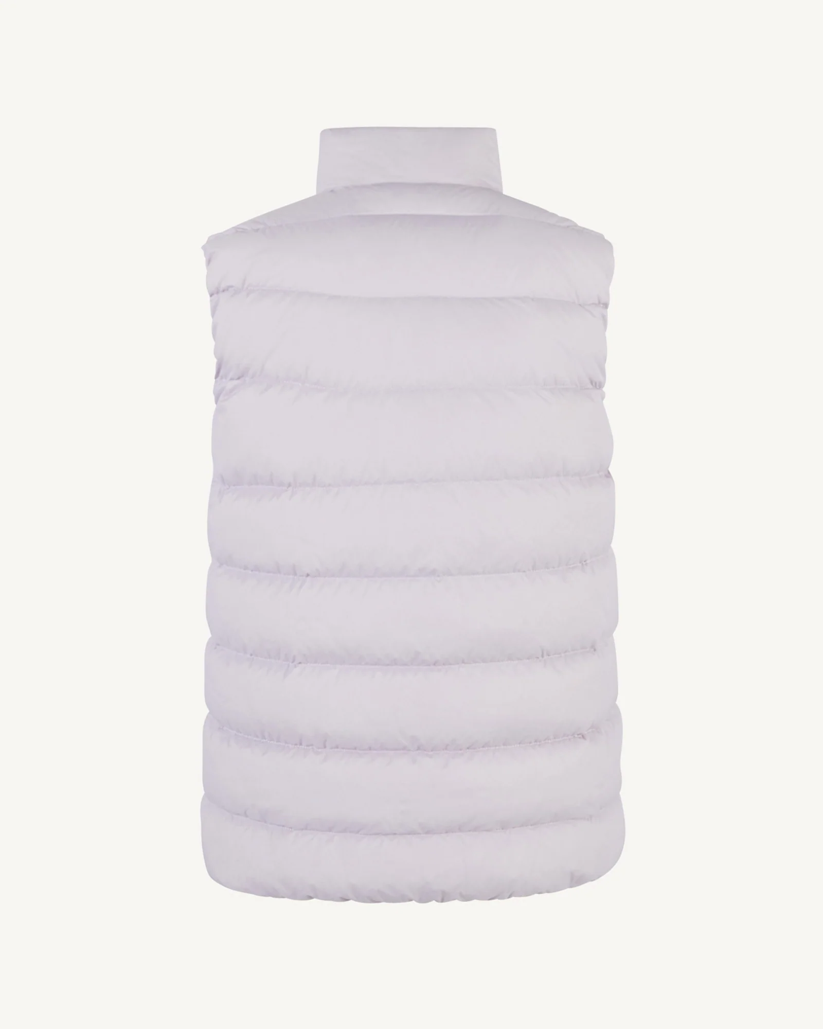 Down jacket light sleeveless Pale mauve Valentine