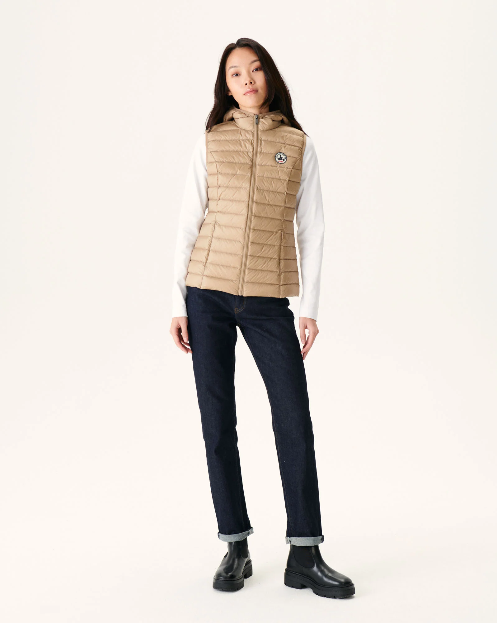 Light Sleeveless down jacket Navy Mali