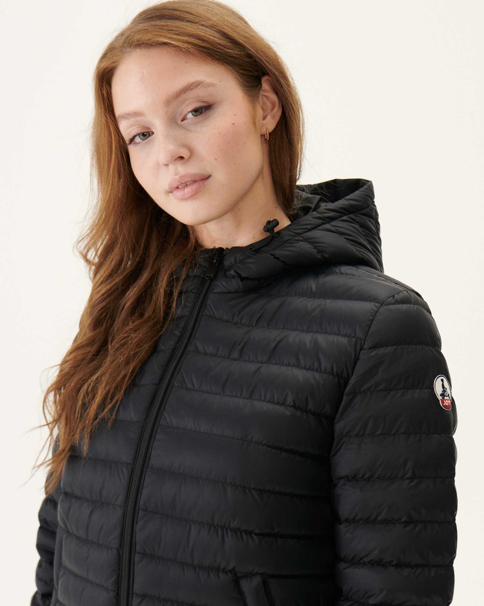 Navy Roma reversible long down jacket