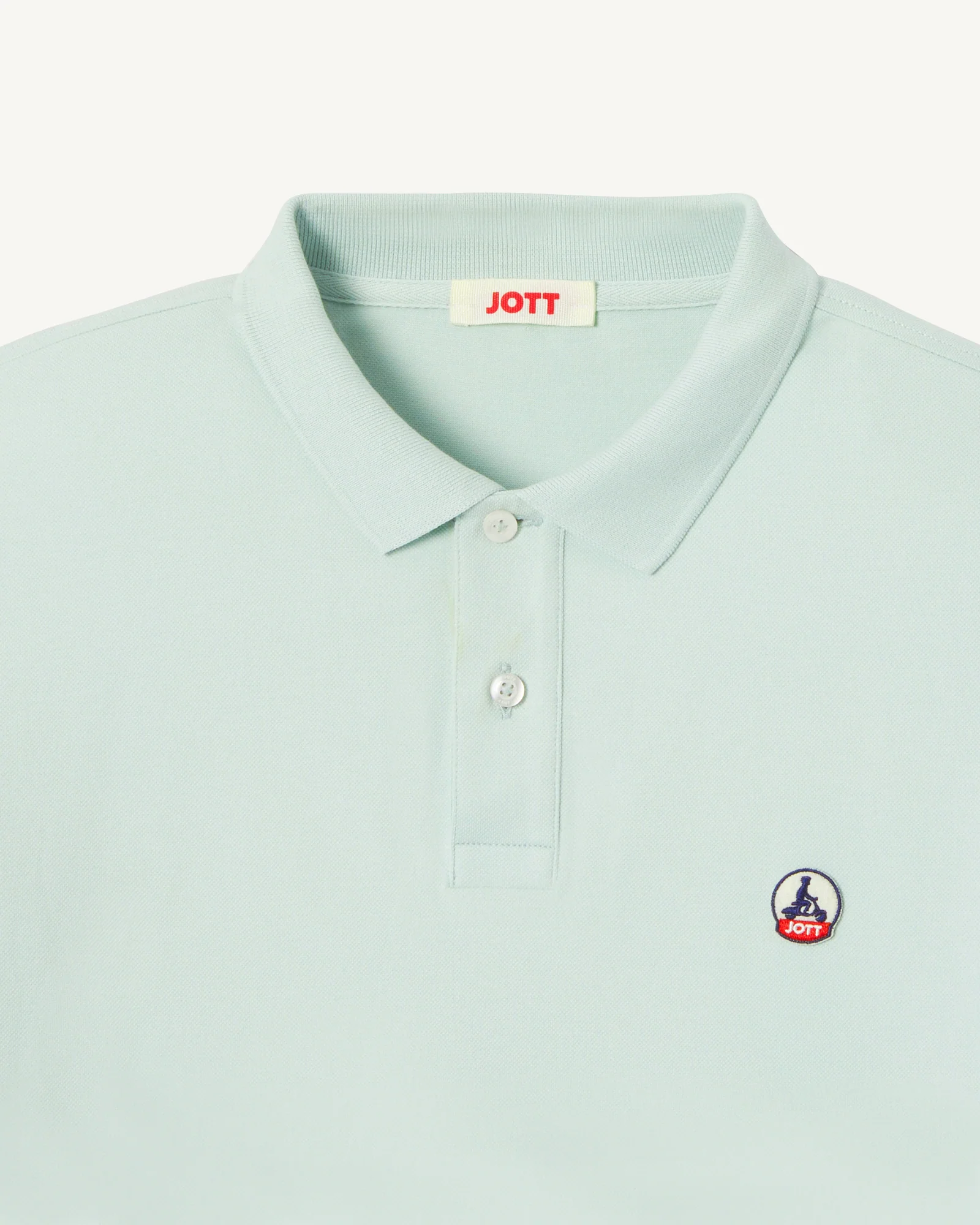 Polo shirt in organic cotton White Marbella