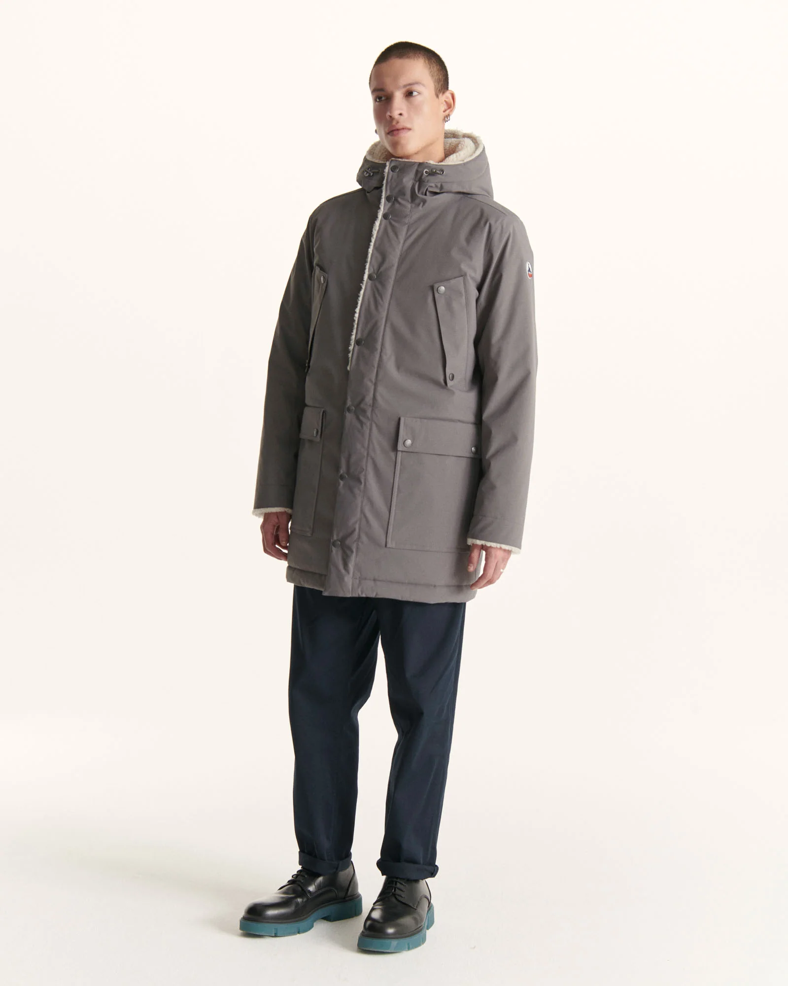 Grand Froid Anthracite Toundra hooded parka