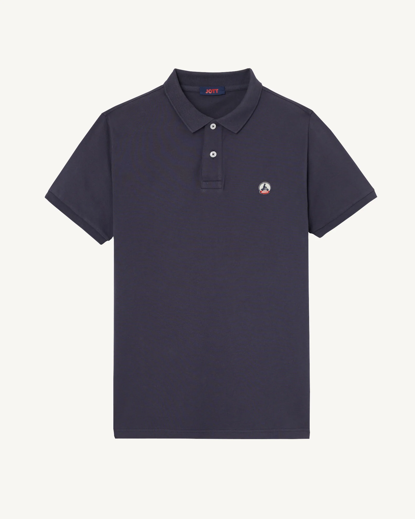 Polo shirt in organic cotton White Marbella
