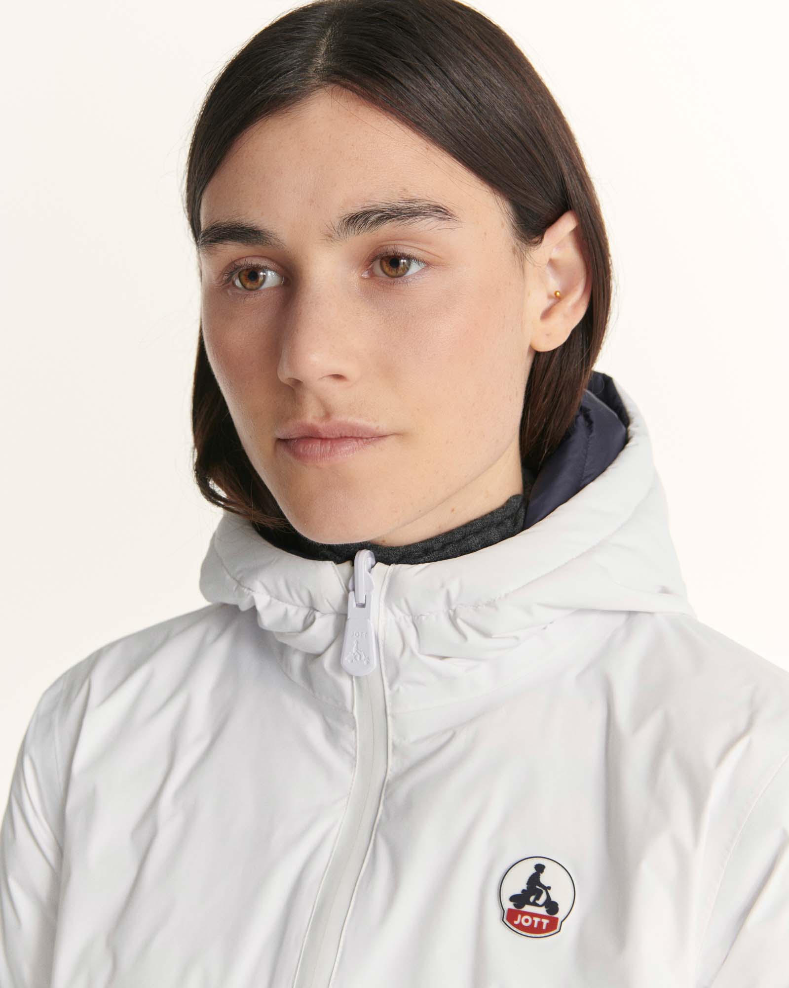 Reversible down jacket Black Vienna