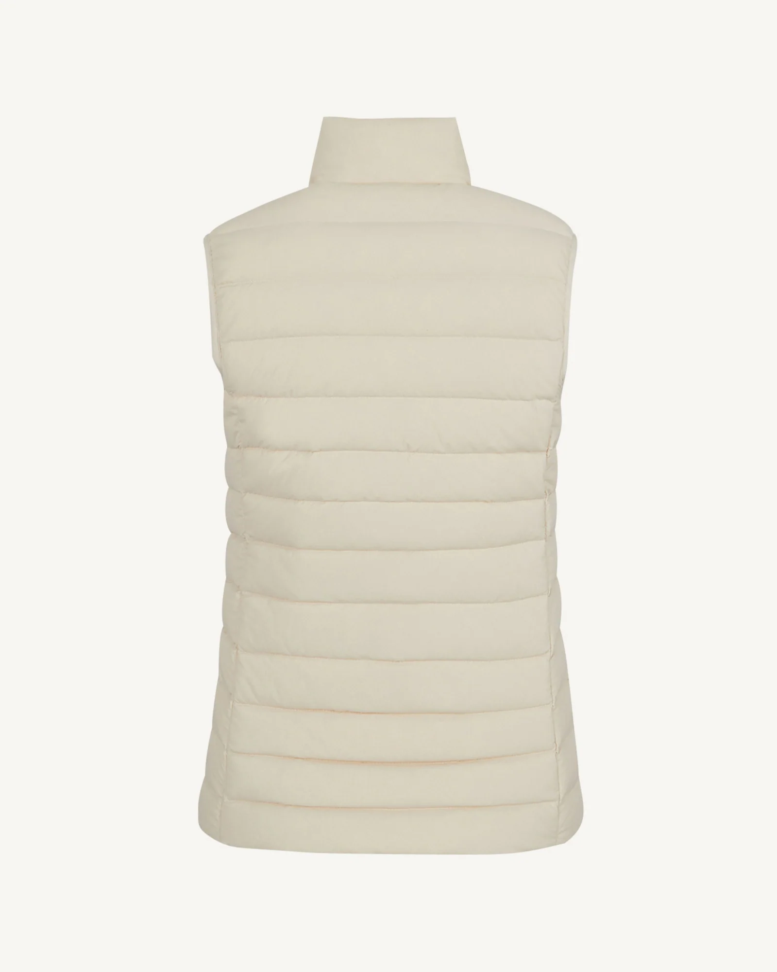 Down jacket sleeveless stretch peach pink Grenada