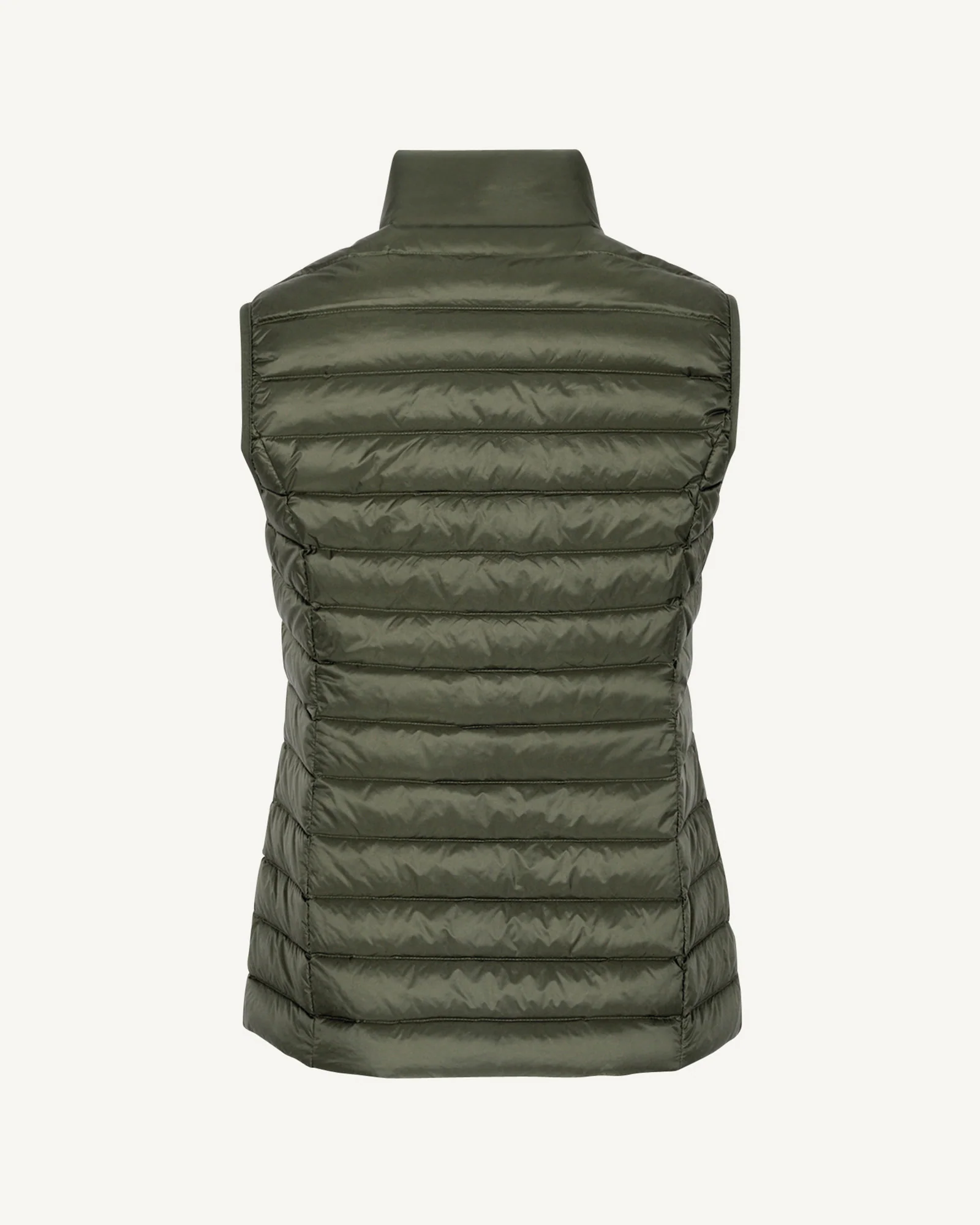 Down jacket light sleeveless Peach Pink Seda