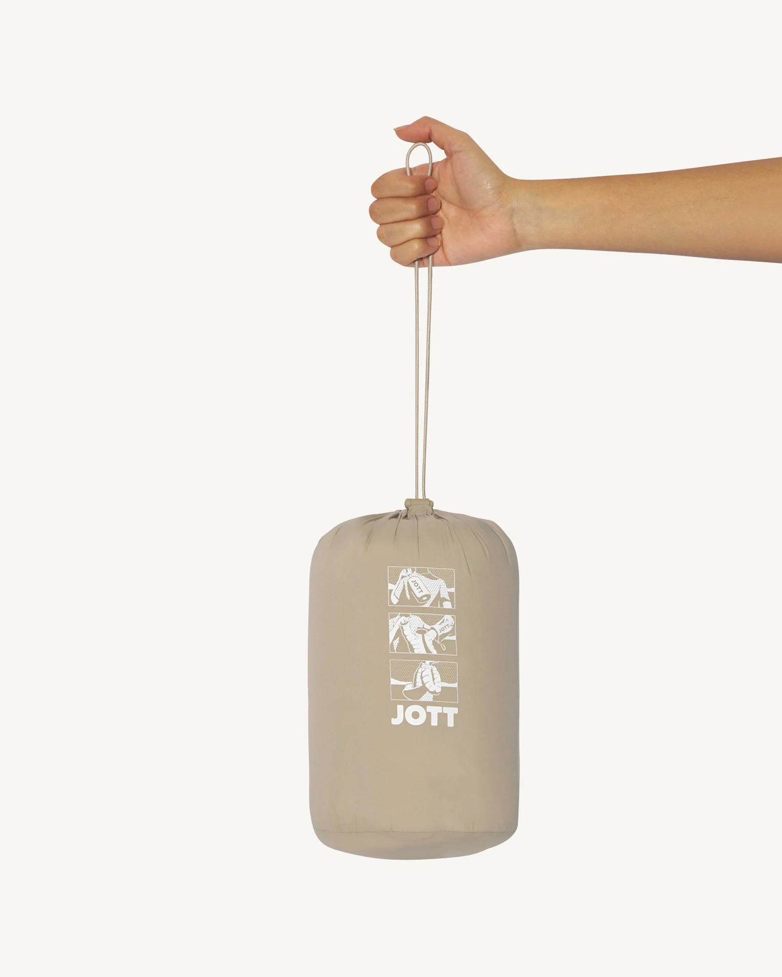 Down jacket light stretch Beige Aragon