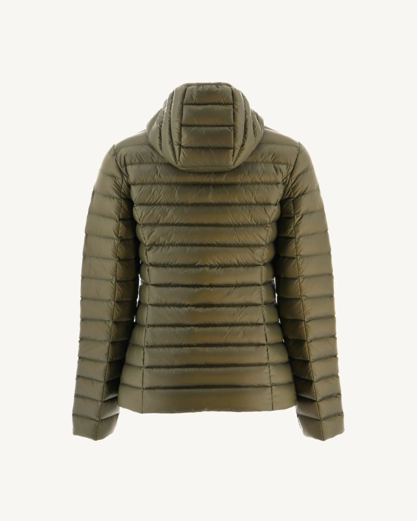 Down jacket light Celadon green Cloe hoodie
