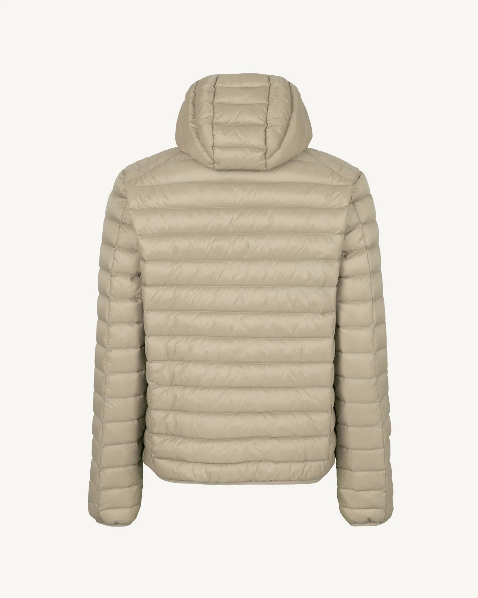 Light hooded puffer jacket Red Nico