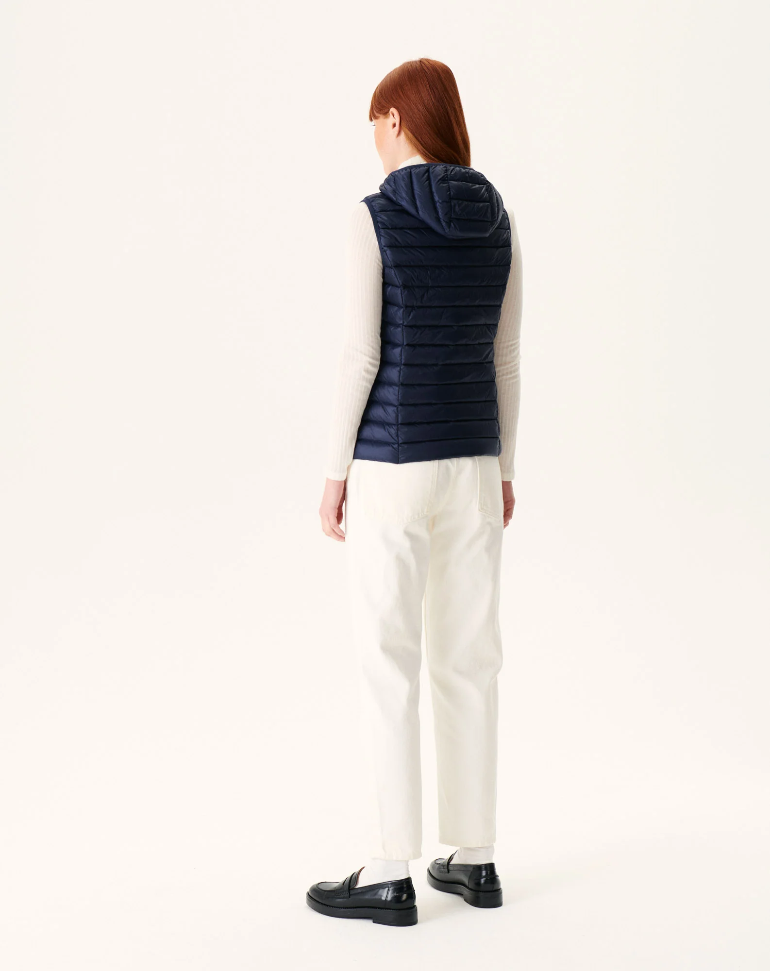 Light Sleeveless down jacket Navy Mali