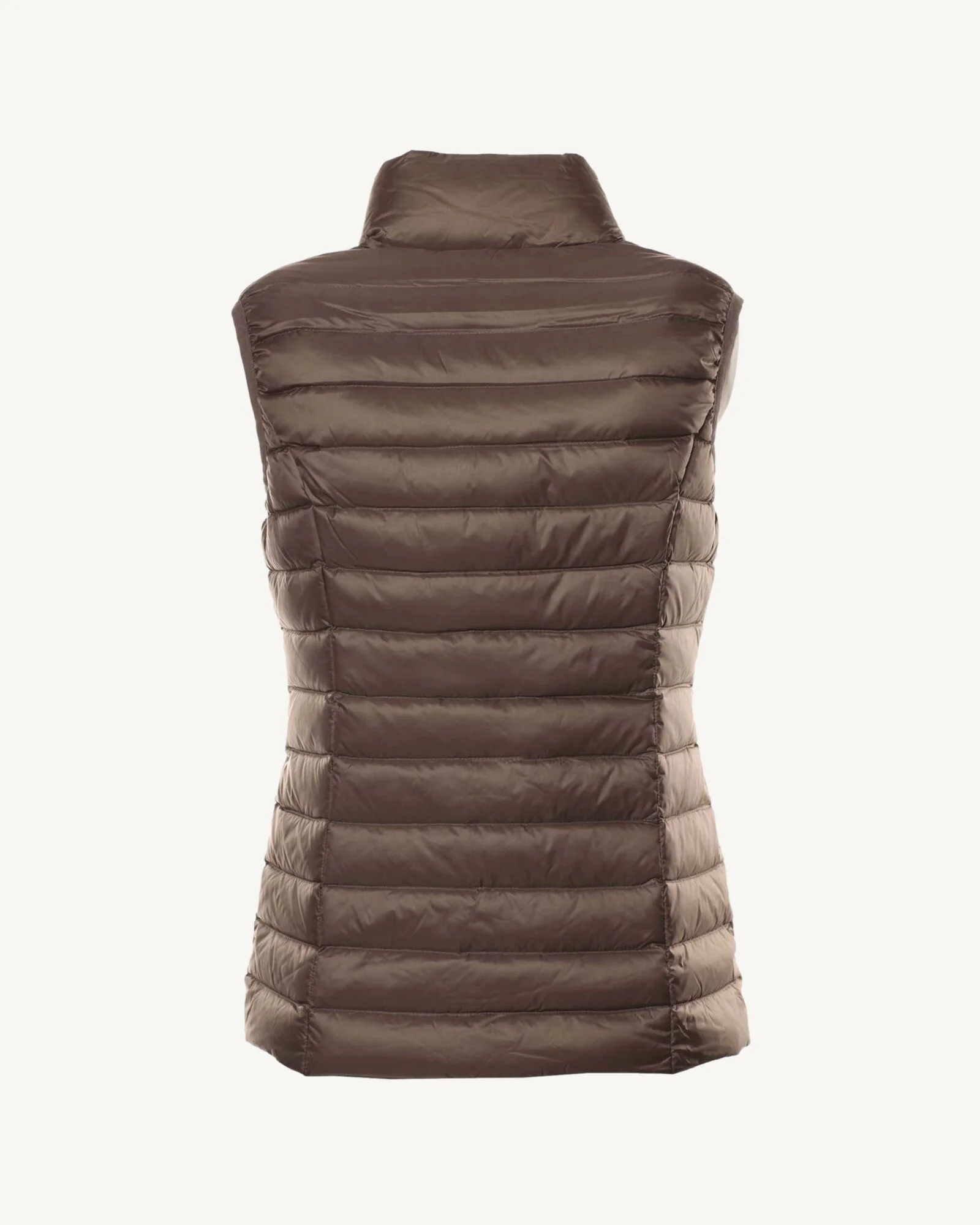 Down jacket light sleeveless Peach Pink Seda