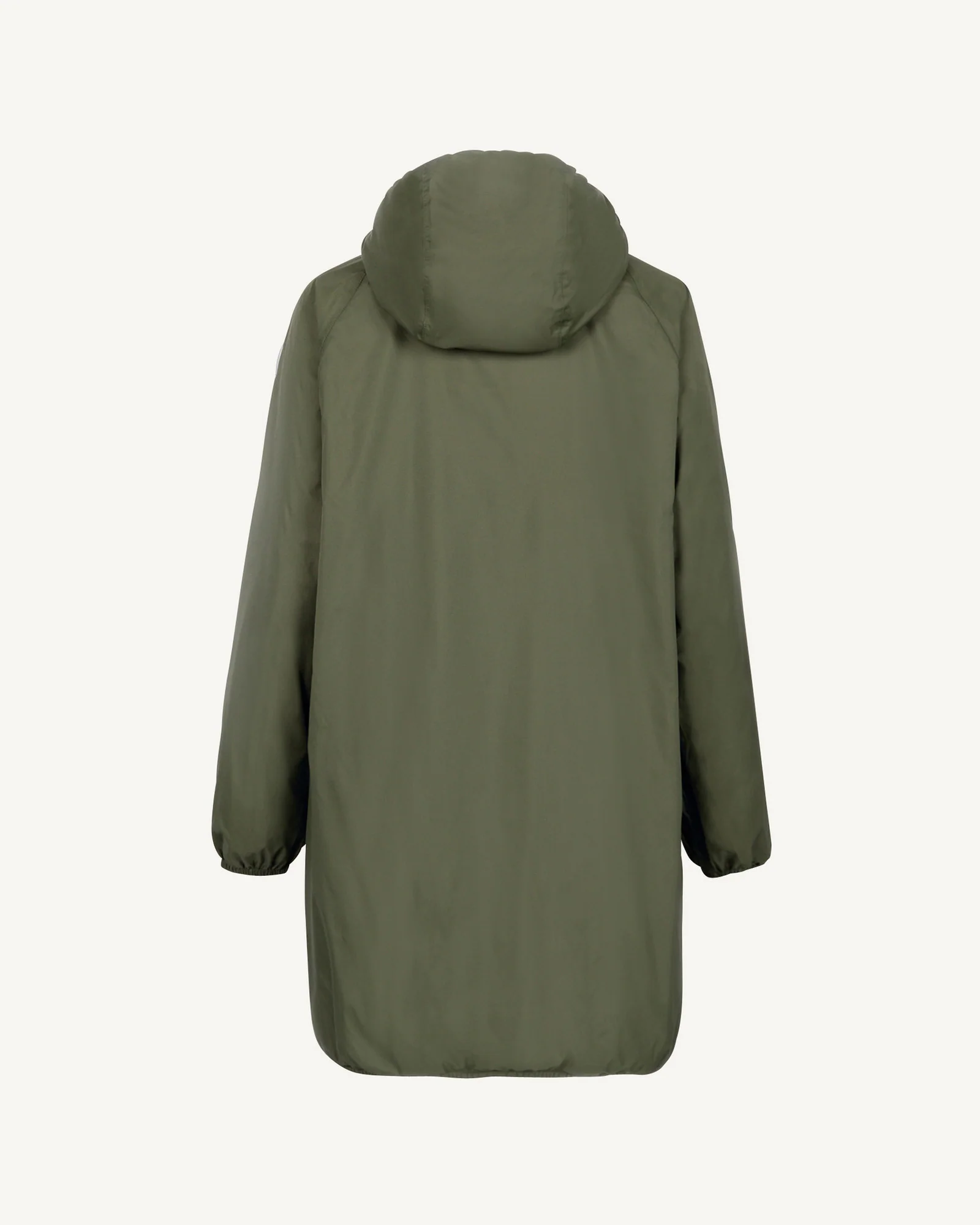 Beige Glendale Polar long fleece-lined raincoat