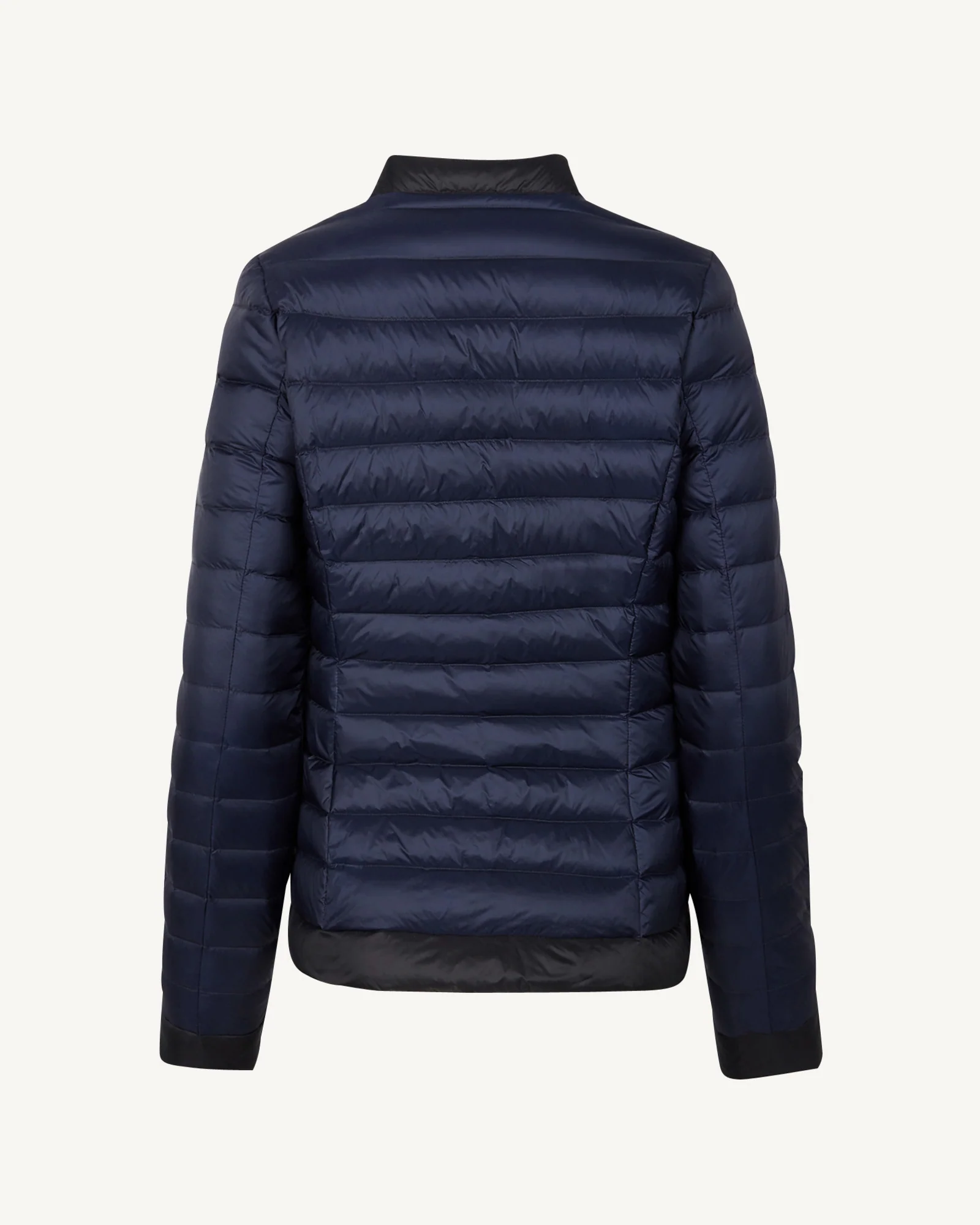 Down jacket light two-tone Navy/Black Paola