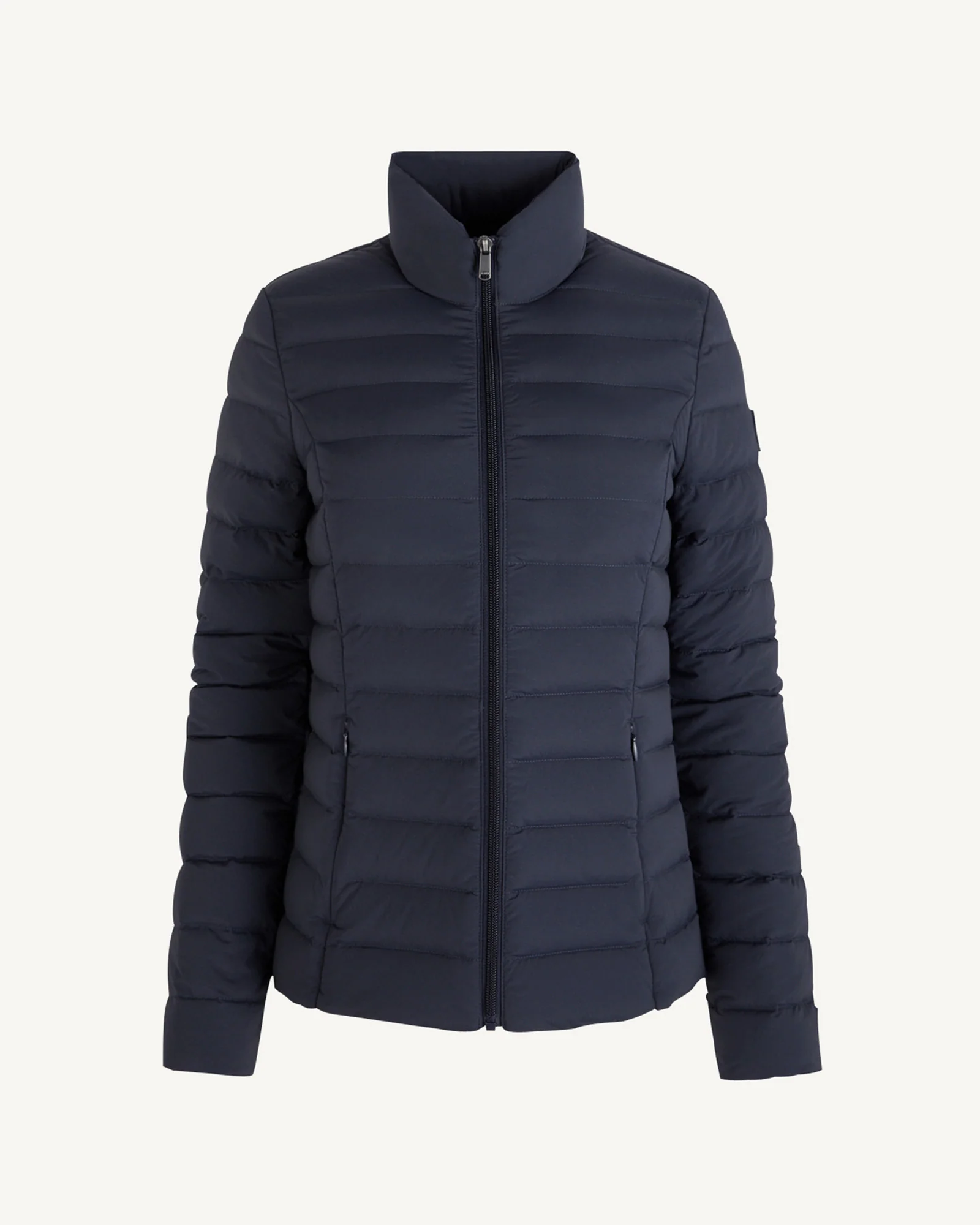 Down jacket stretch light Marine Maia