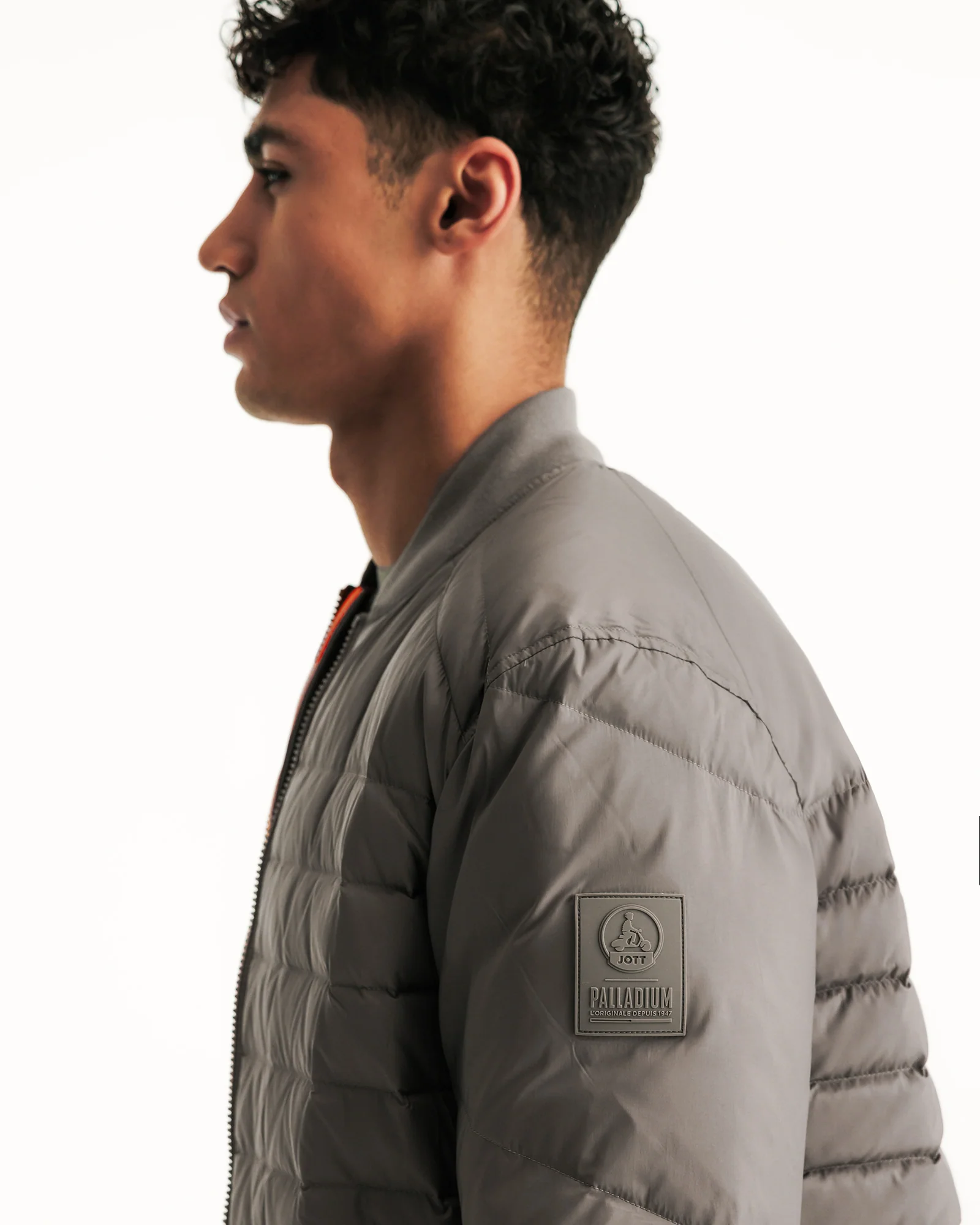Down jacket bombers Taupe Rhona JOTT x PALLADIUM