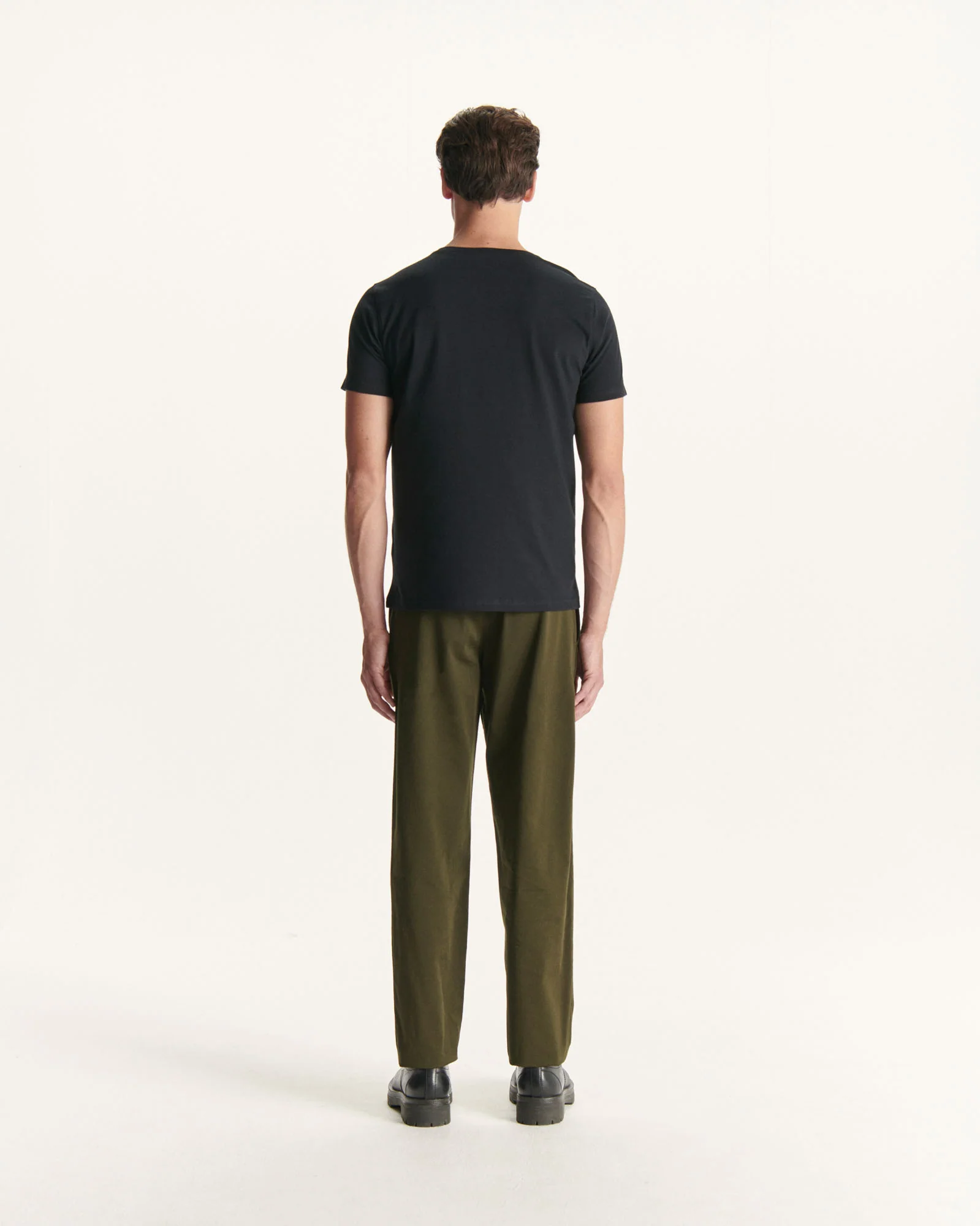 Organic cotton t-shirt Heather gray Pietro