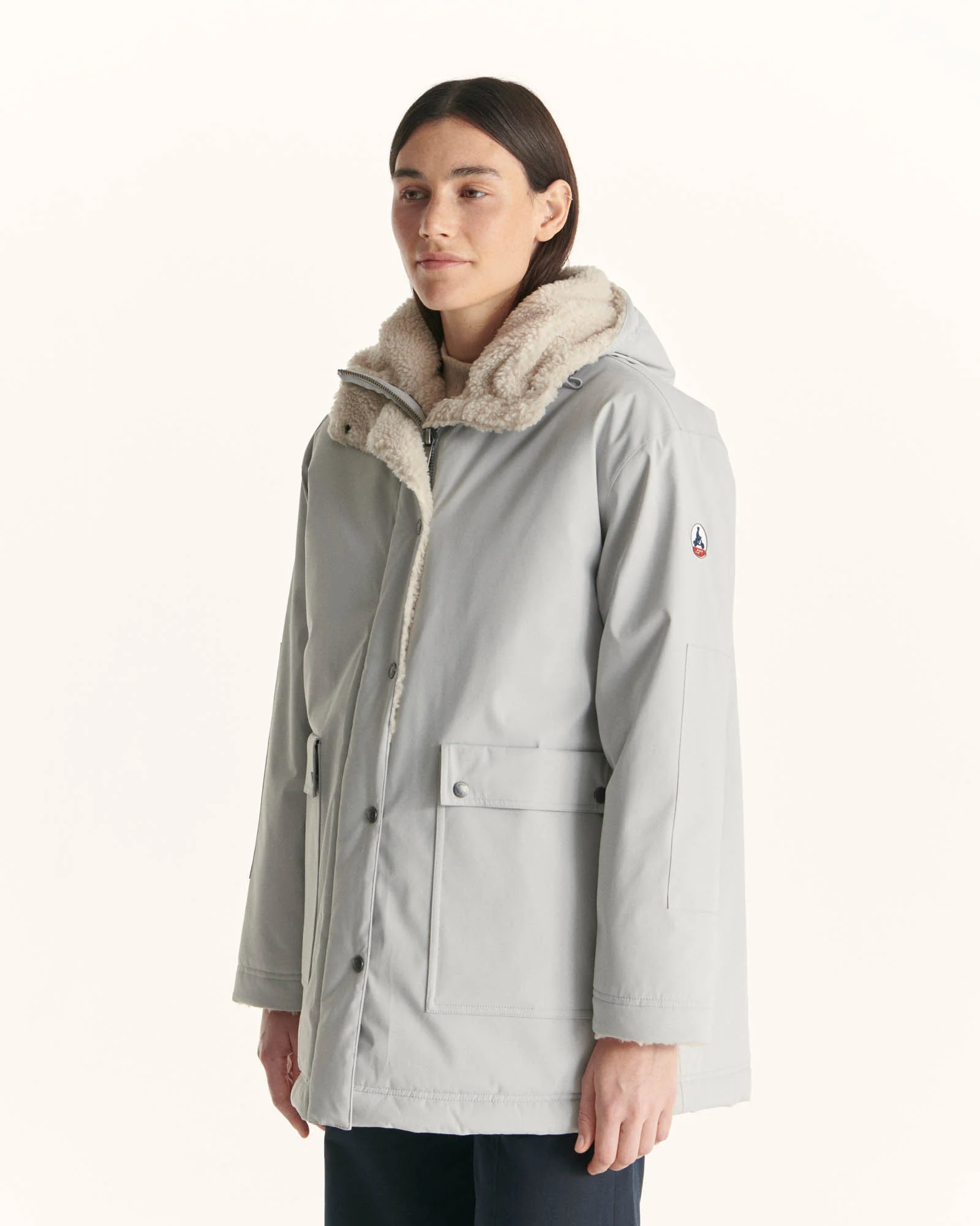 Taiga Steel Grey Cold Weather Hooded Parka