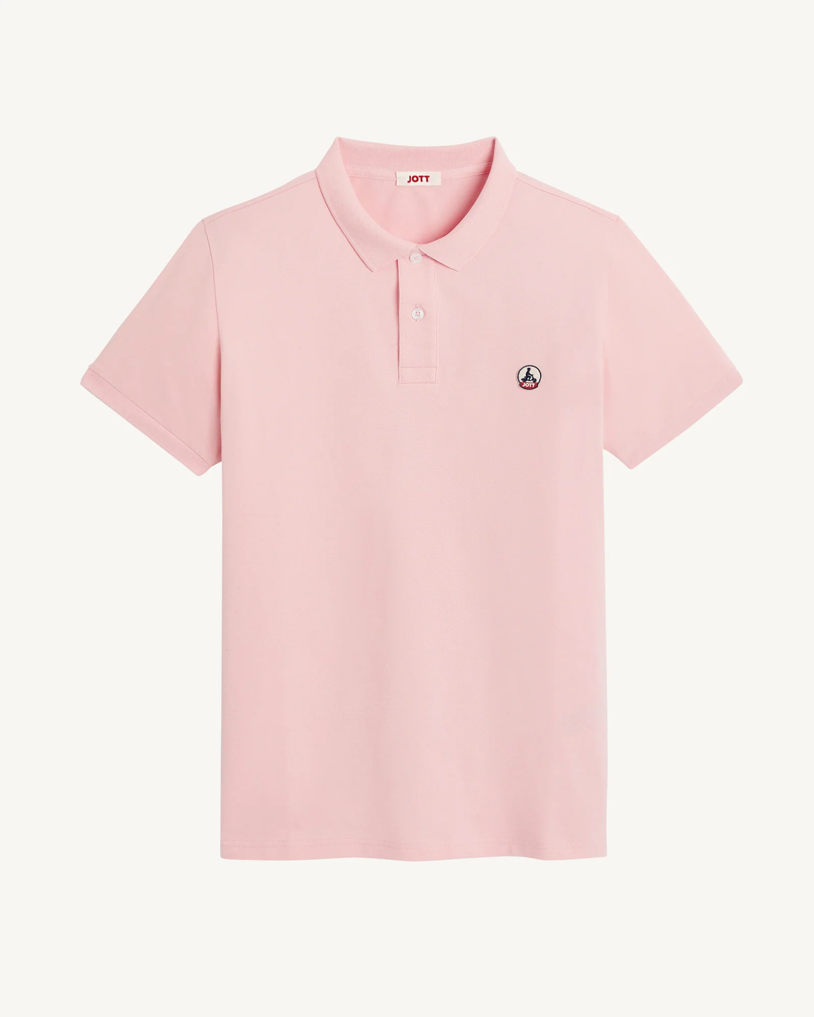 Polo shirt in organic cotton White Marbella