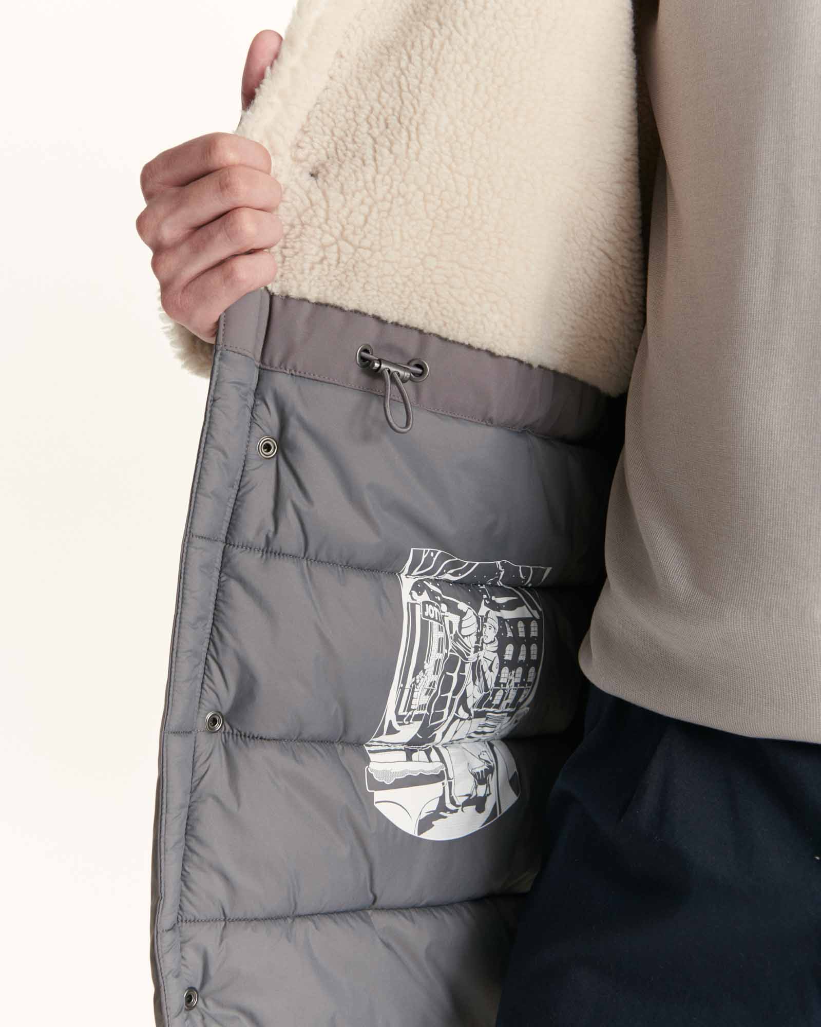 Grand Froid Anthracite Toundra hooded parka