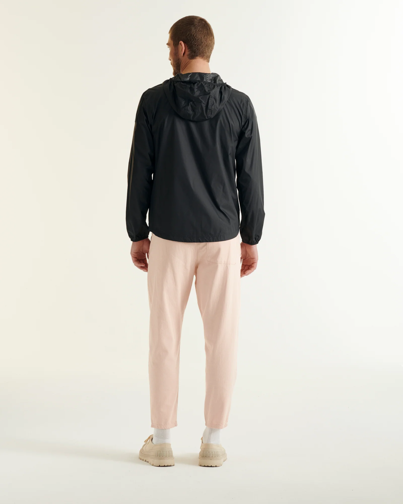 Derry acid green packable raincoat