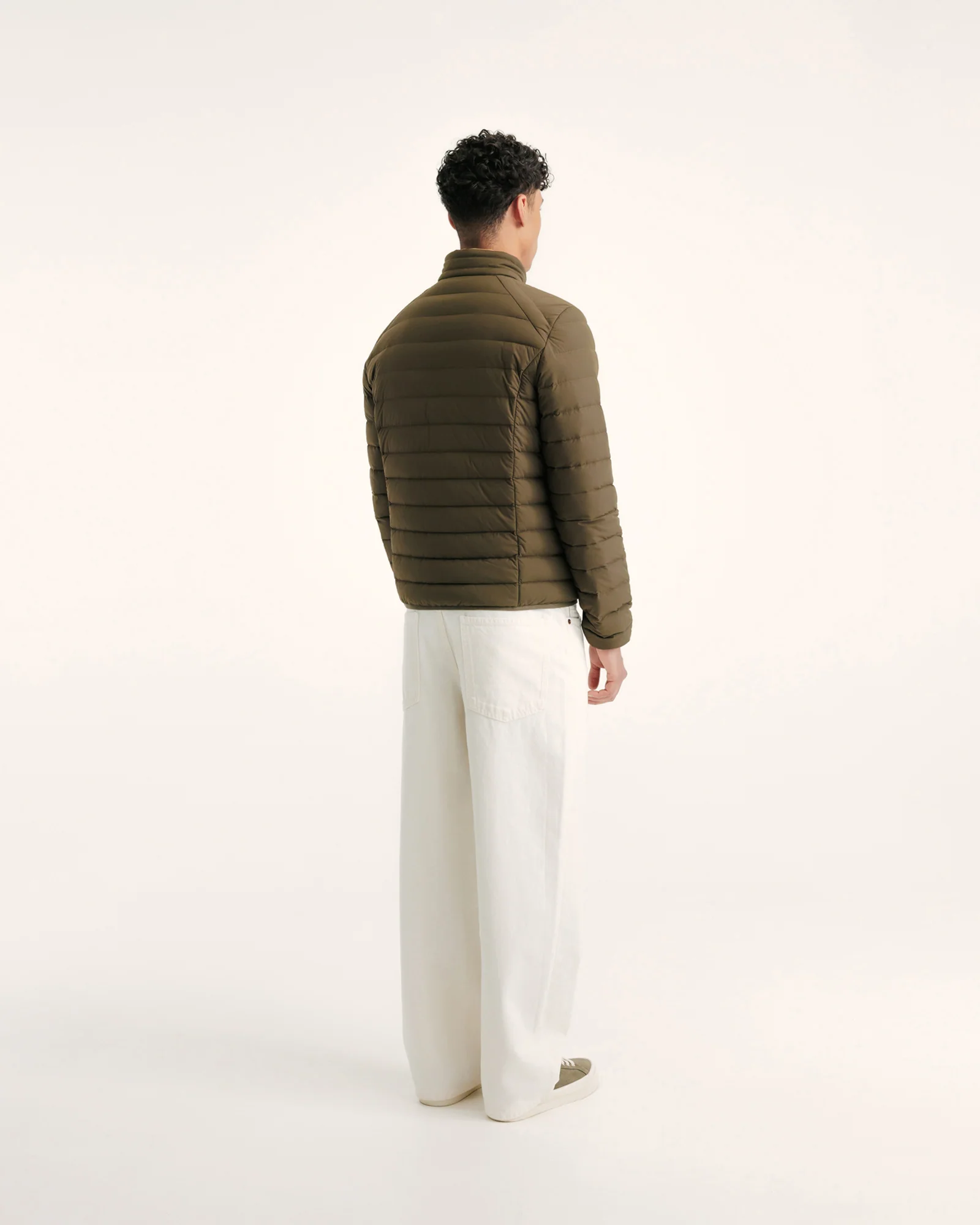 Down jacket light stretch Beige Aragon