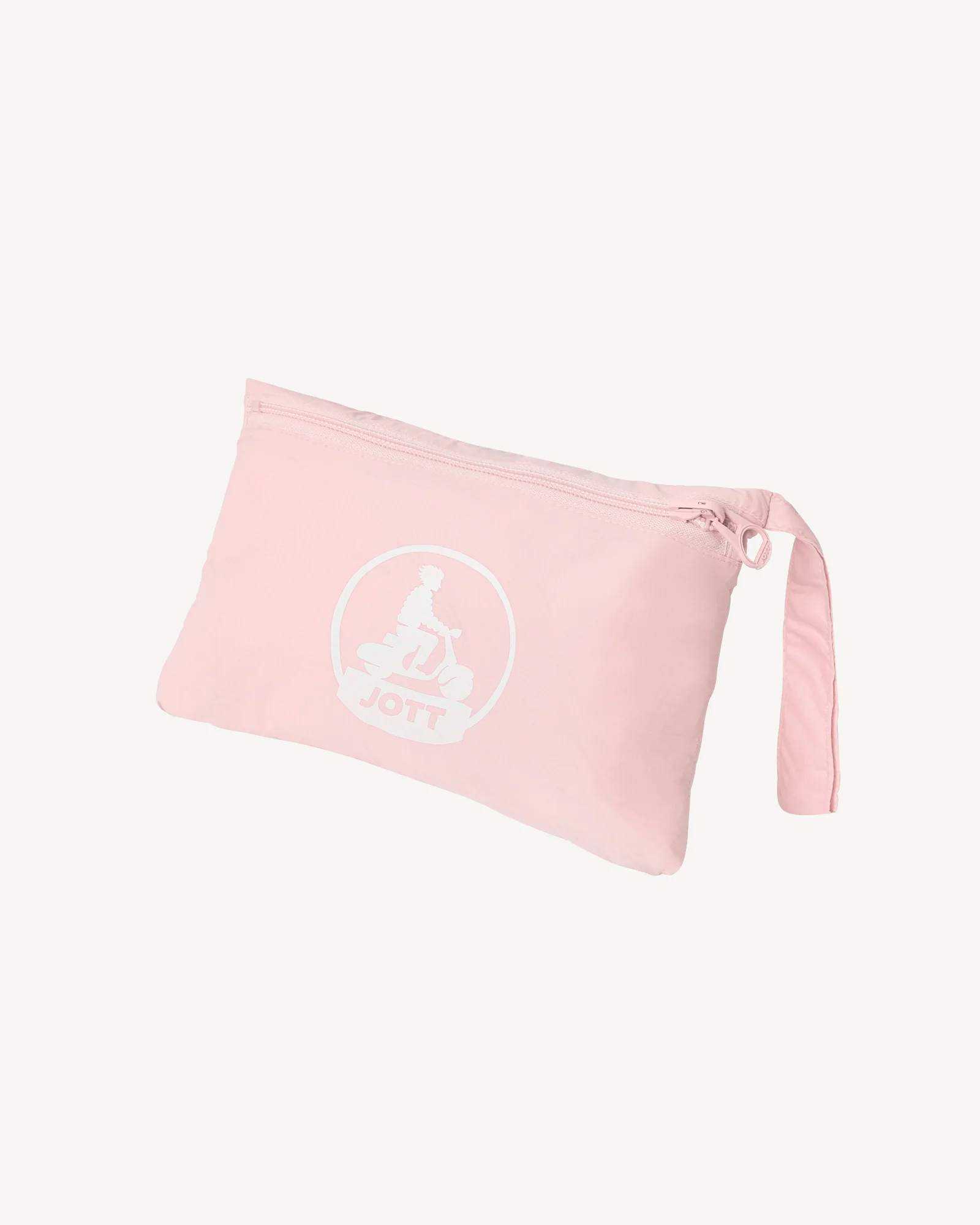 Beige Glendale long hooded raincoat