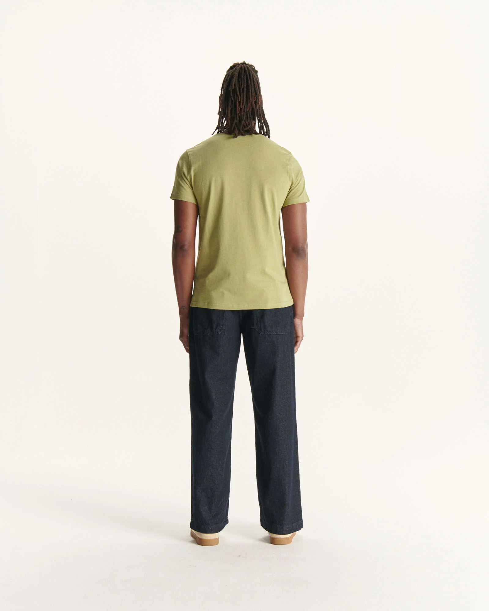 Organic cotton t-shirt Heather gray Pietro