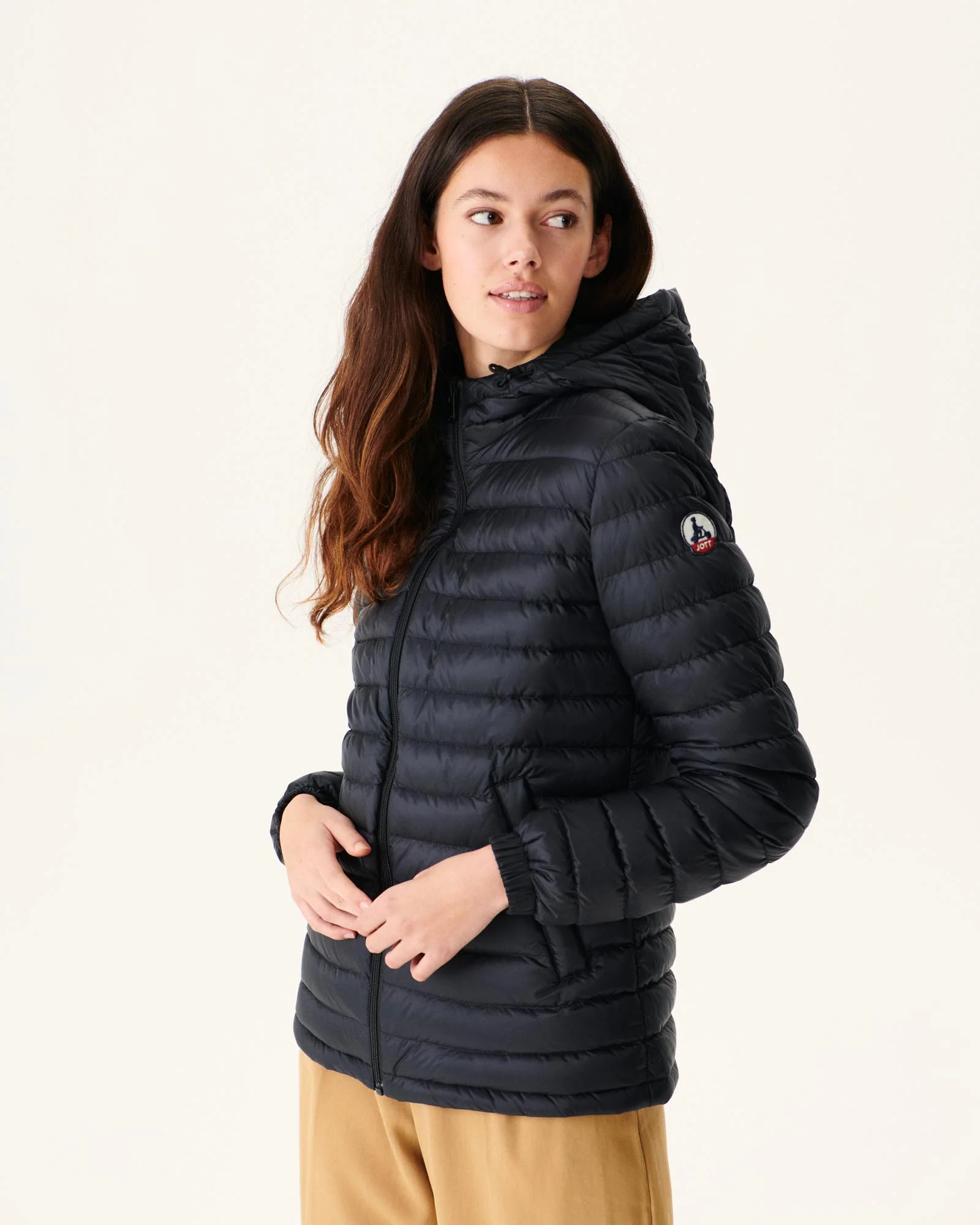Reversible down jacket Black Vienna