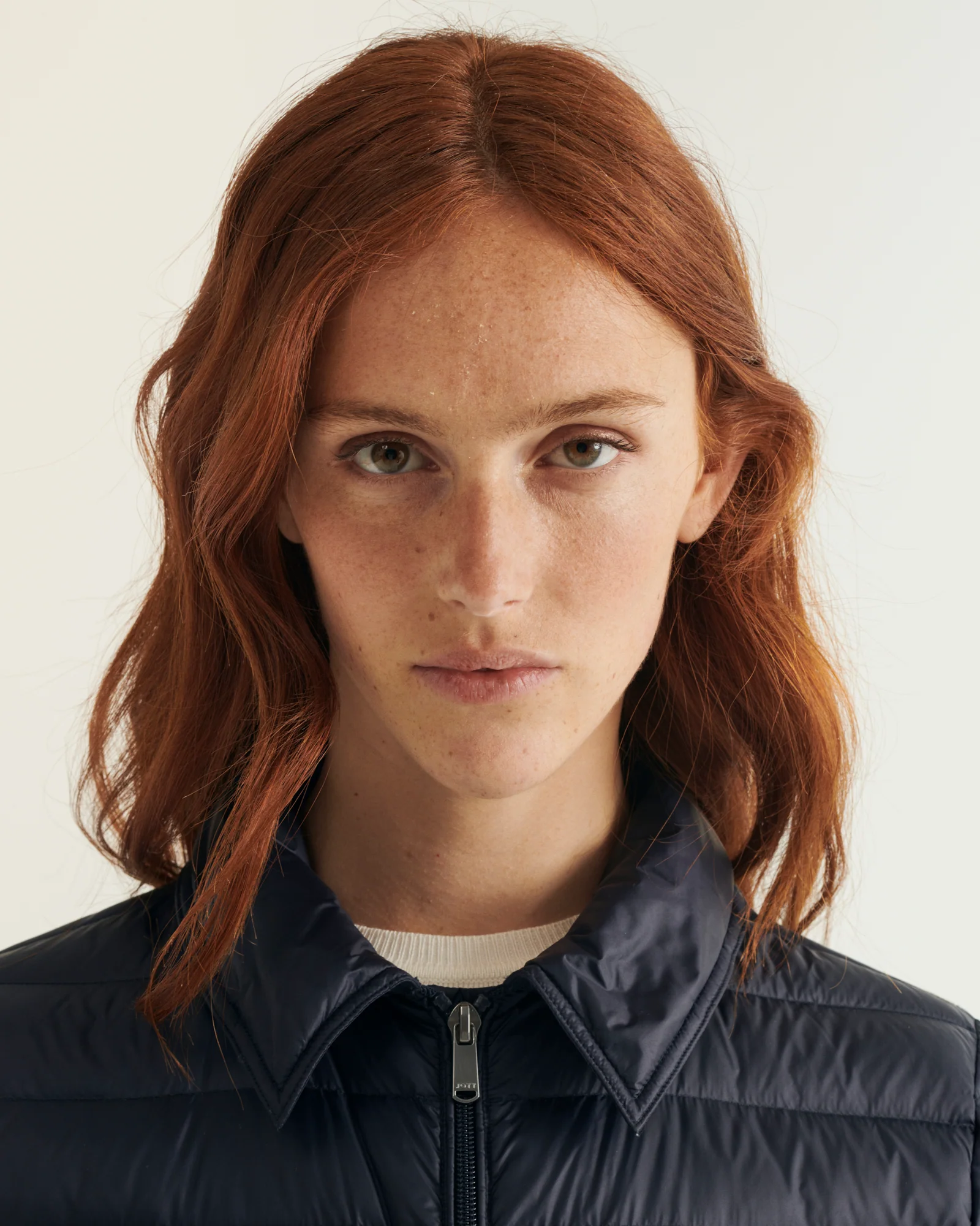 Down jacket long hoodie Taupe Vero 2.0