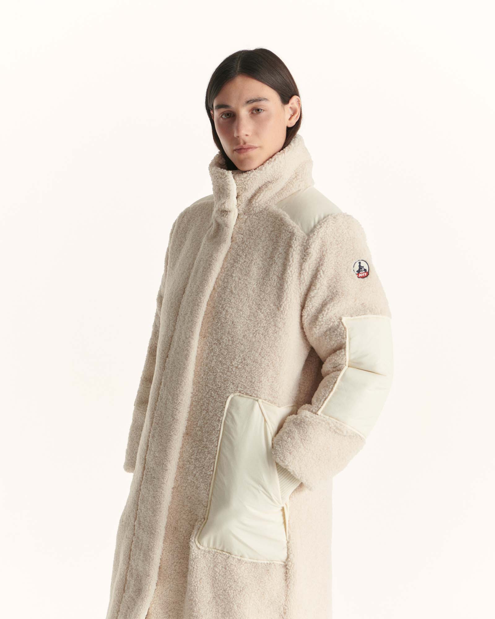 Down jacket reversible Grand Froid Ivoire Nara