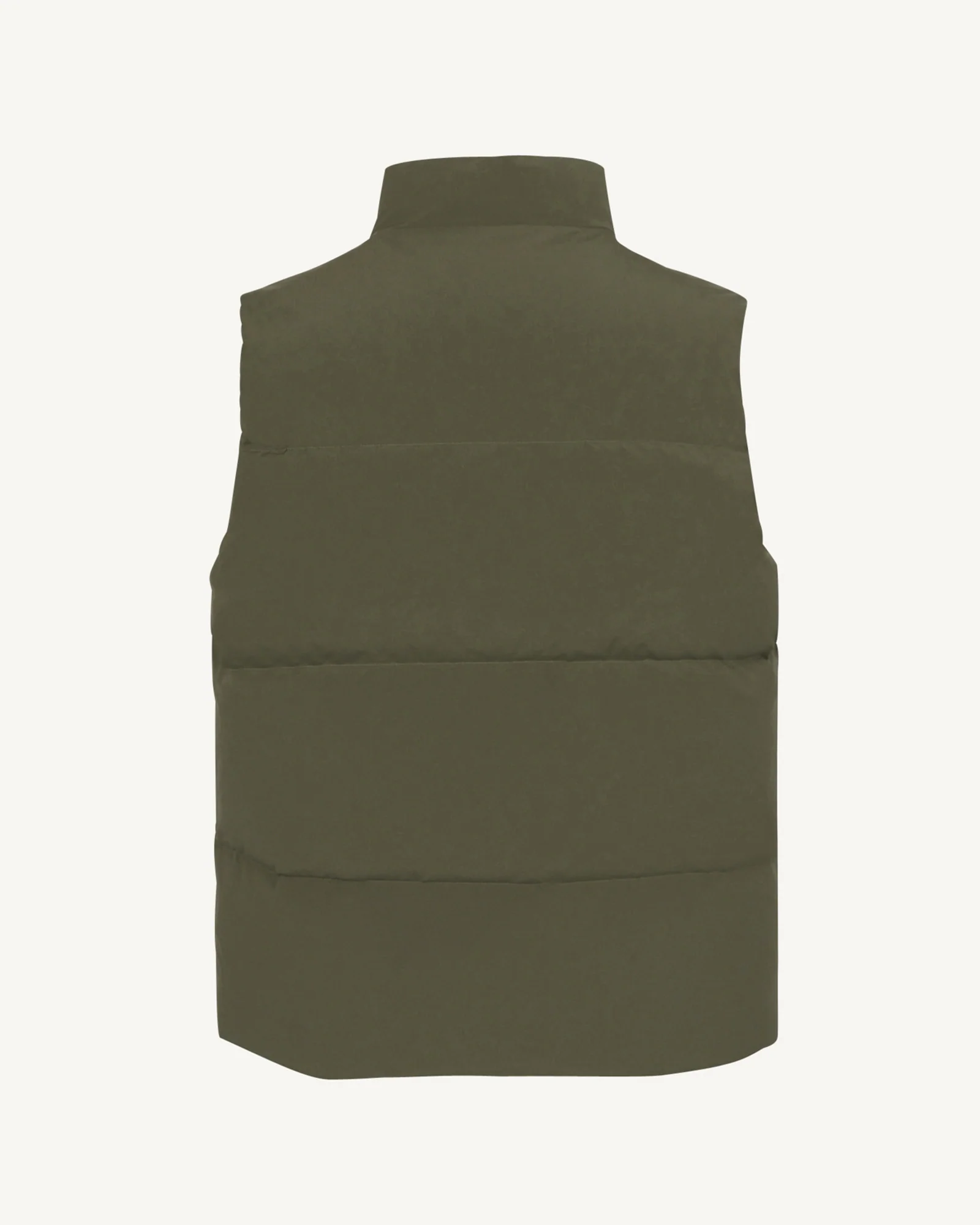 Down jacket mixed sleeveless 'Puffer' spirit Marine Nagano