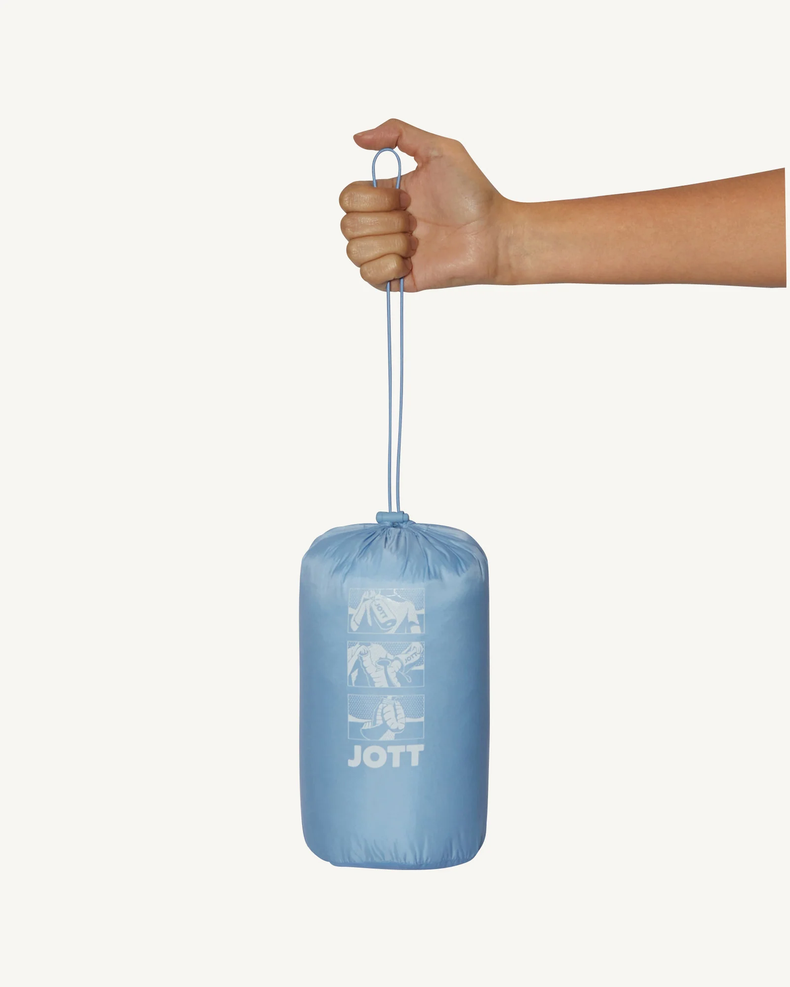 Taupe Sleeveless down jacket Tom