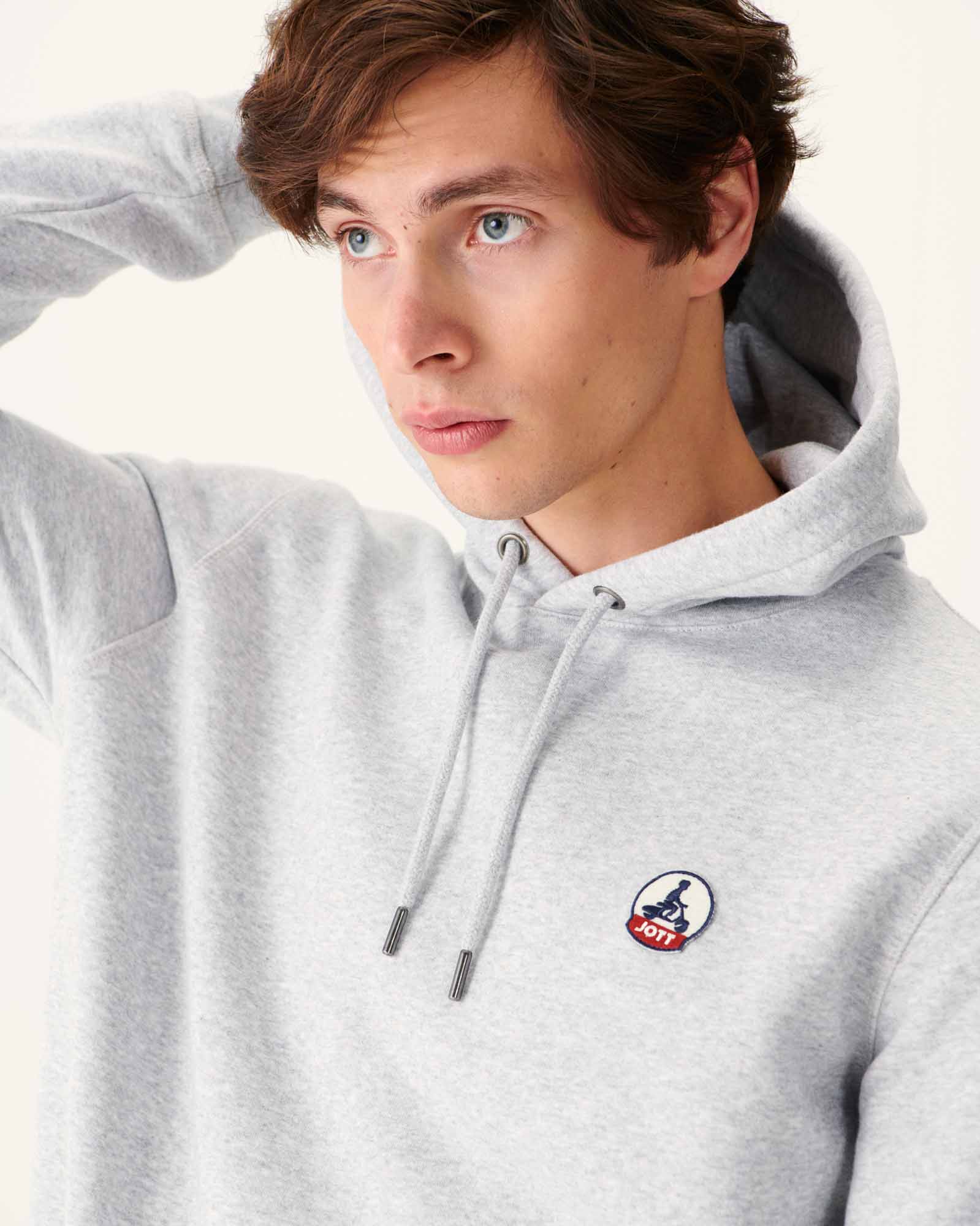 Mataro Heather Gray Men's Hoodie