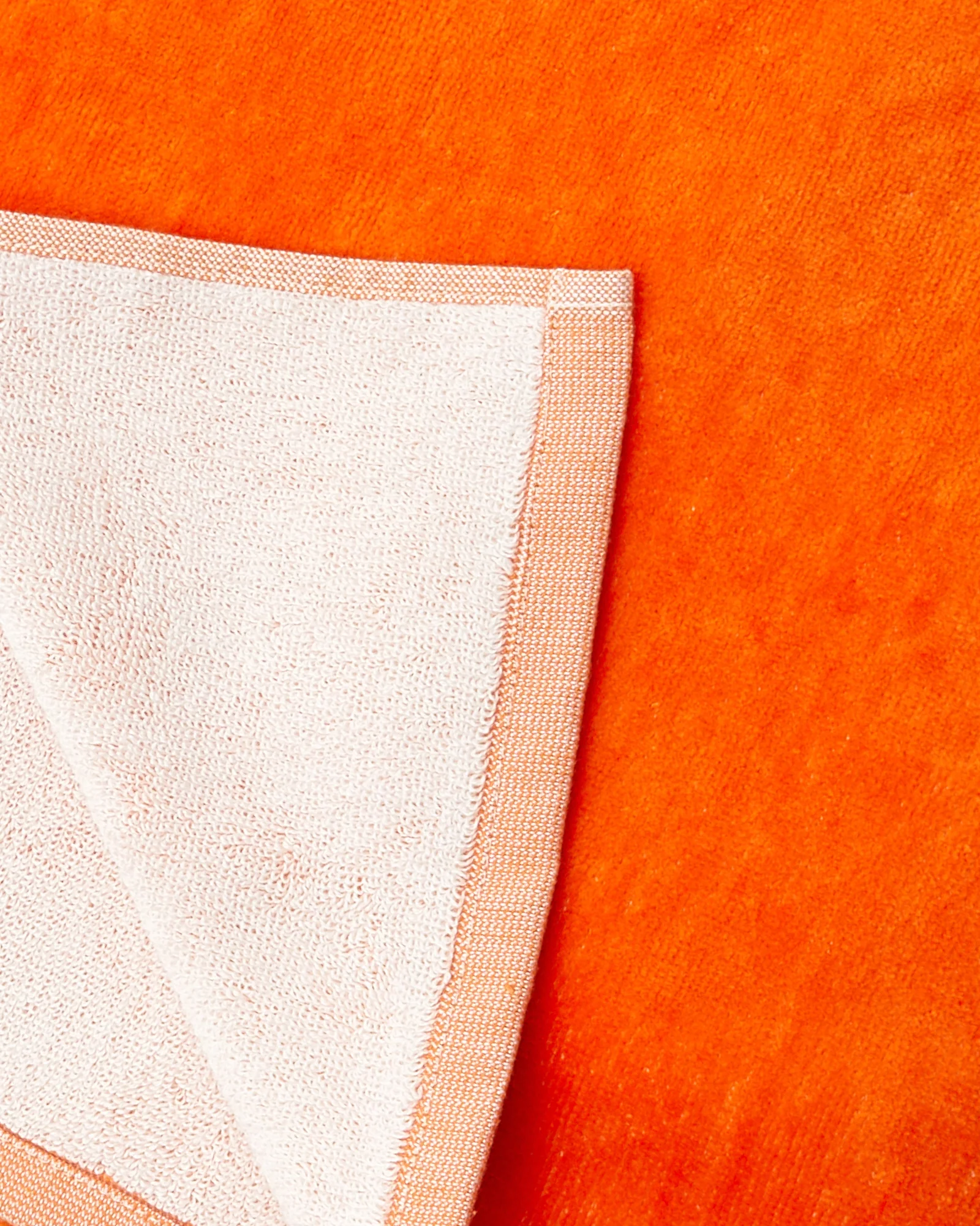 Tangerine Beach terry towel