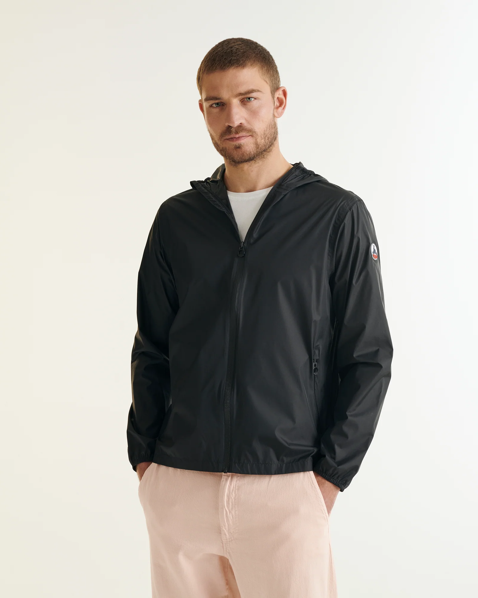 Derry acid green packable raincoat