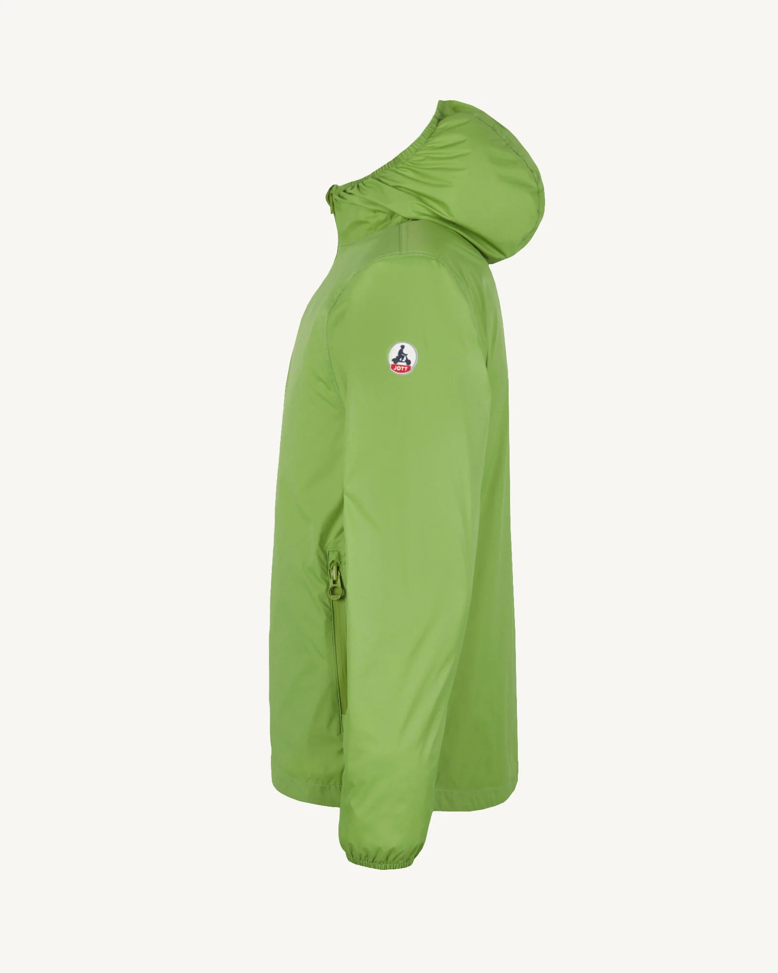 Derry acid green packable raincoat