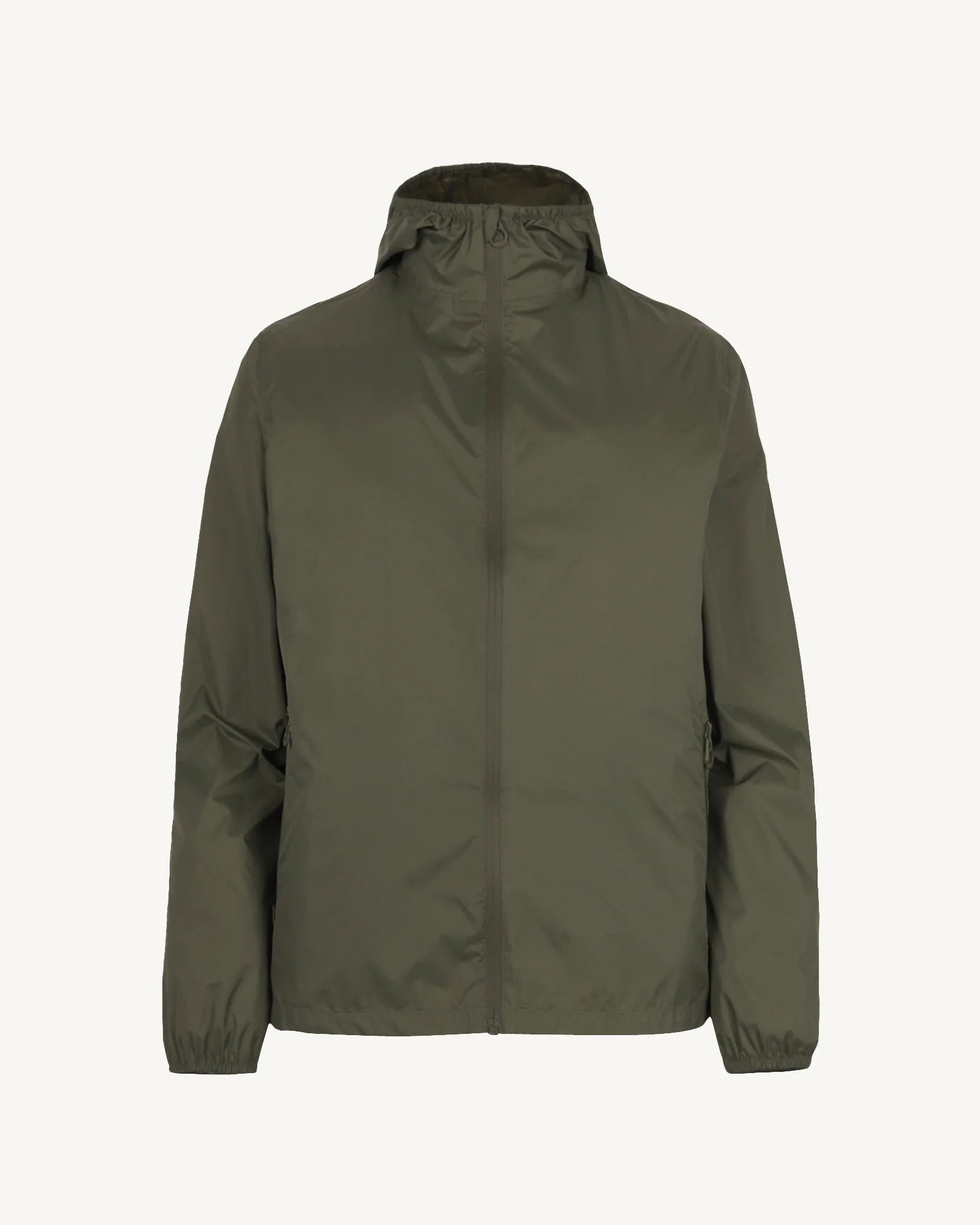 Derry acid green packable raincoat