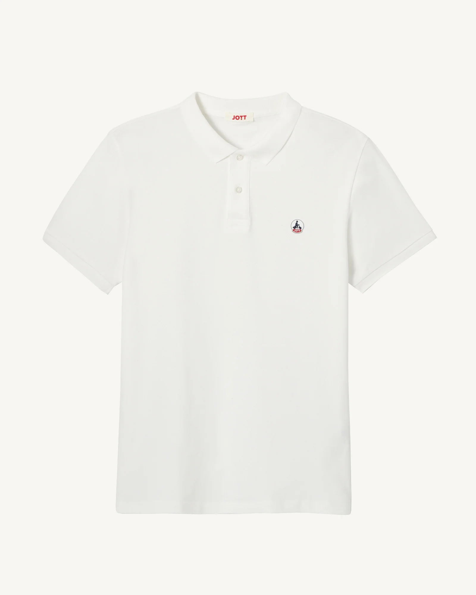 Organic cotton polo shirt White Marbella