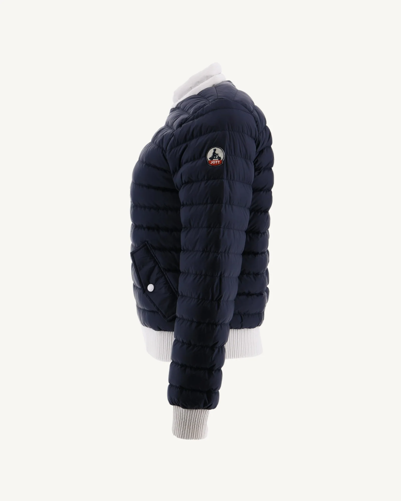 Reversible white/navy down jacket Hanoi