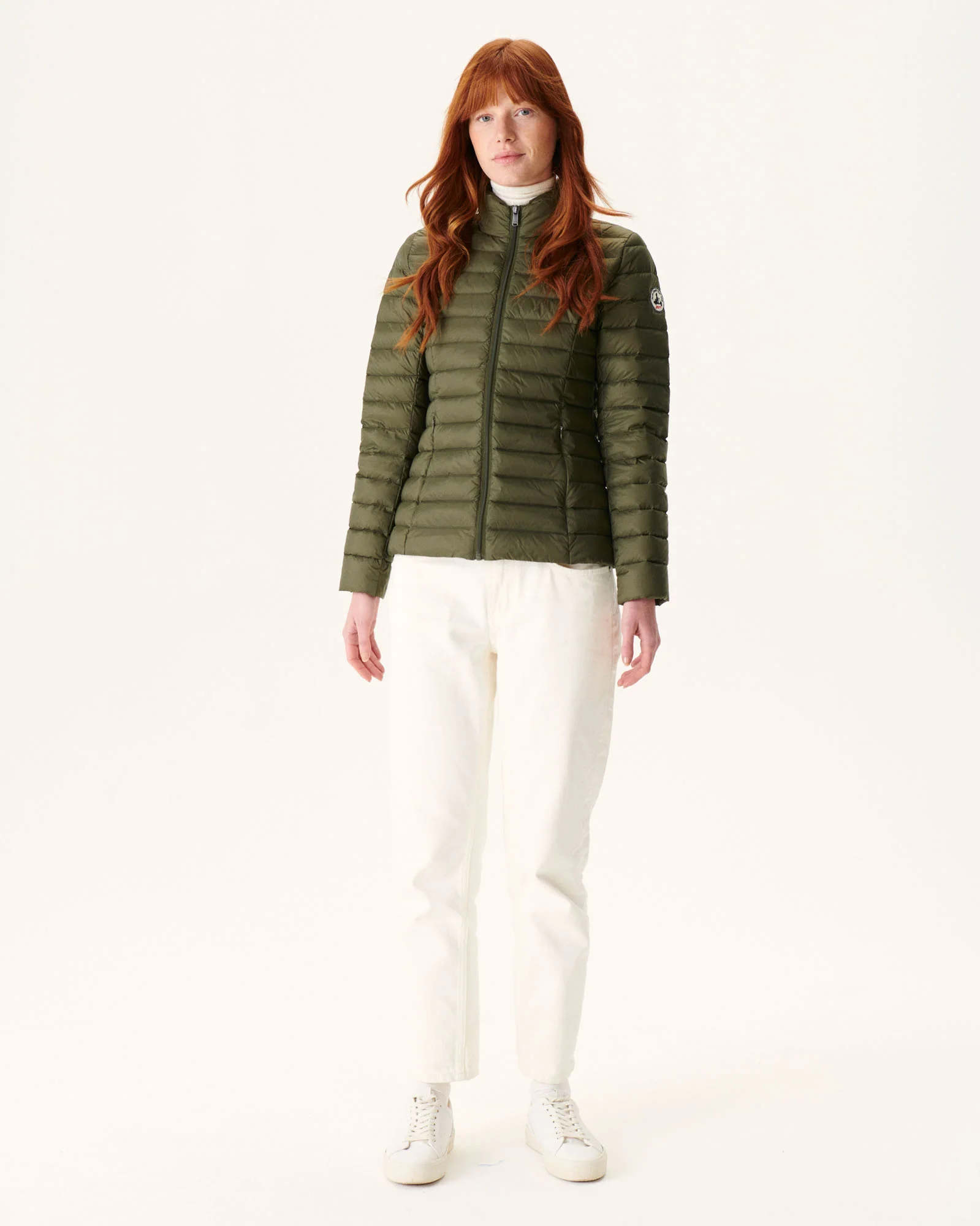 Down jacket light Celadon green Cha