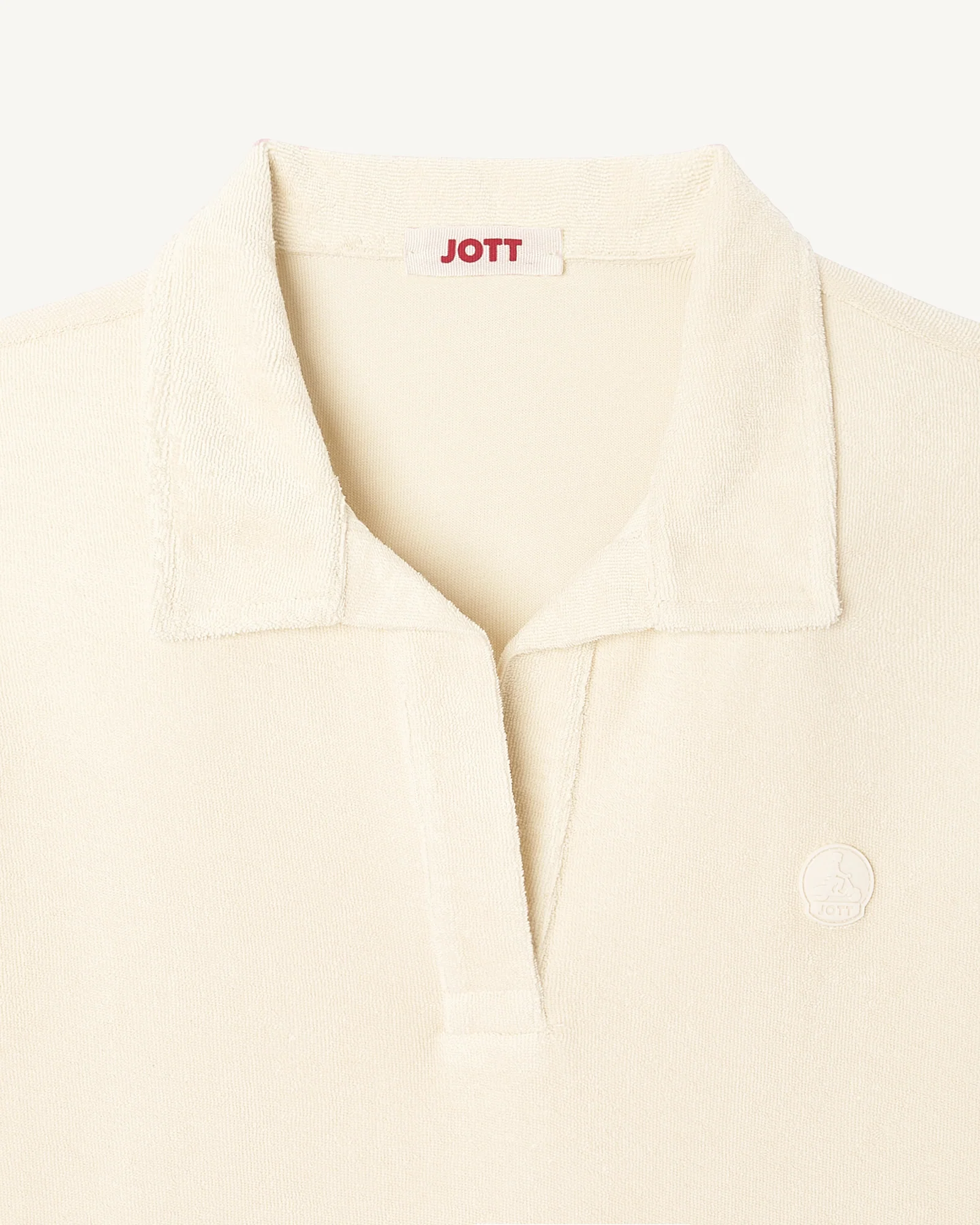 Argile Anya straight-cut polo dress