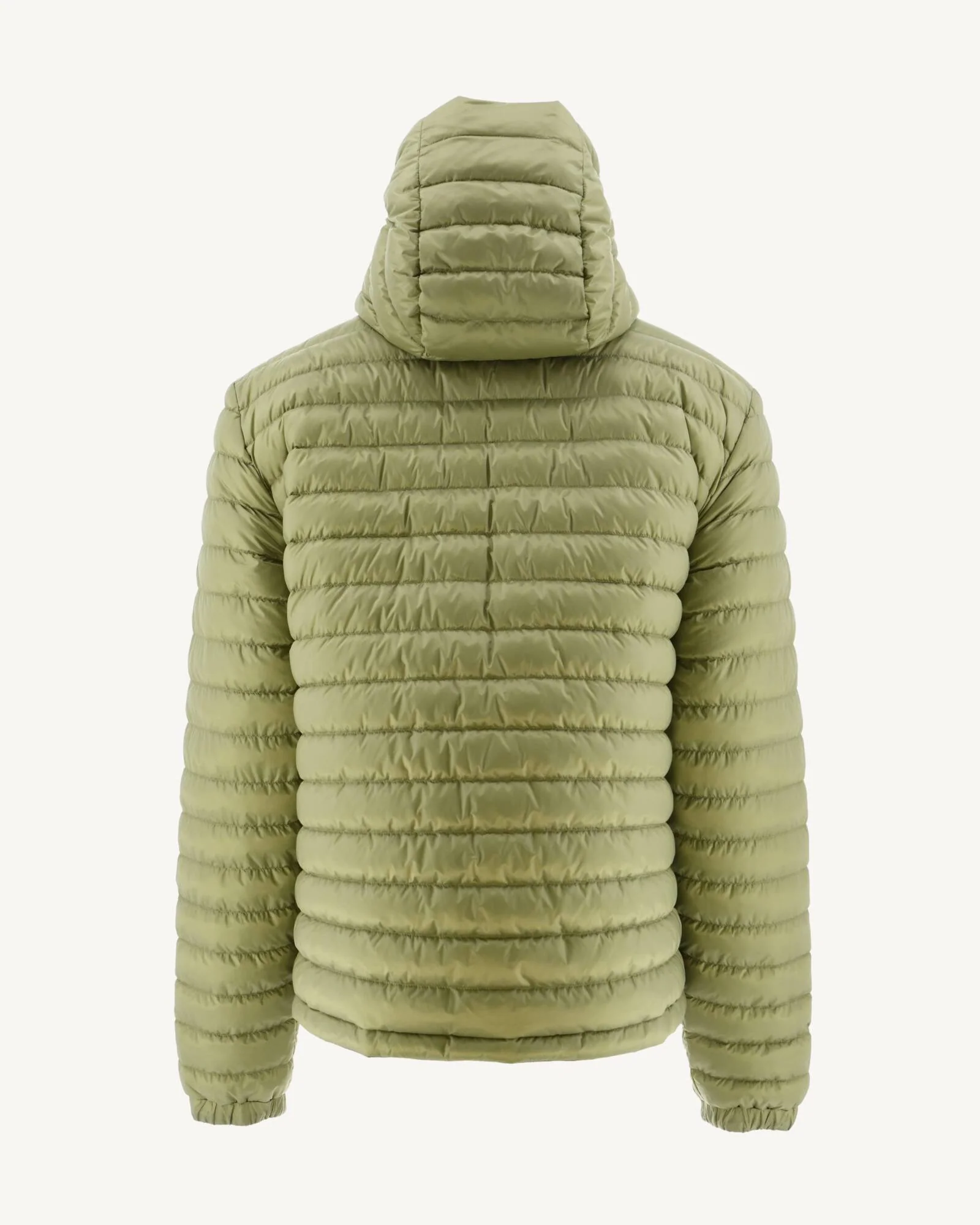 Reversible Hooded Down Jacket Army/Light Khaki Bergen