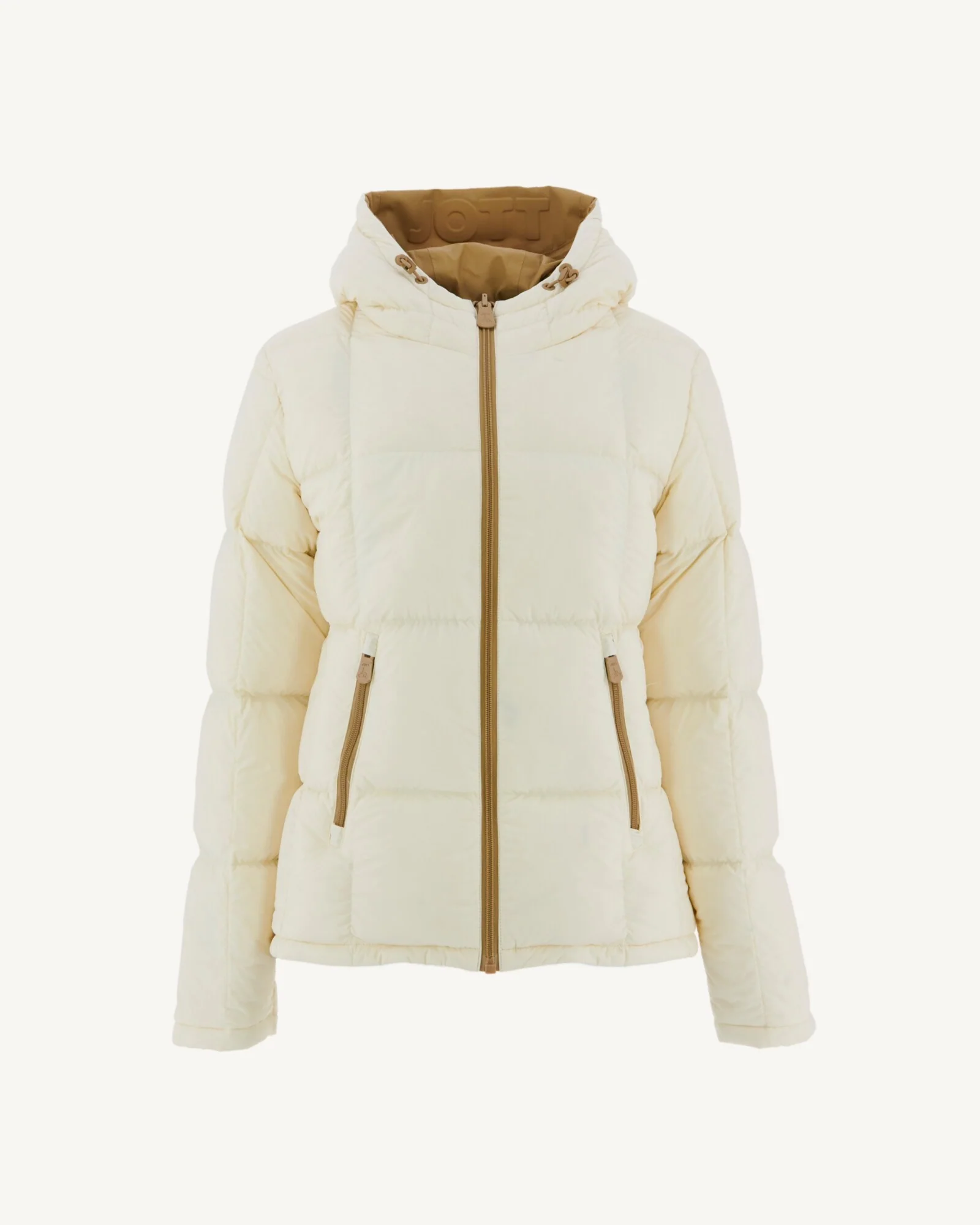 Reversible Great Cold Down Jacket Beige/Ecru Victoria