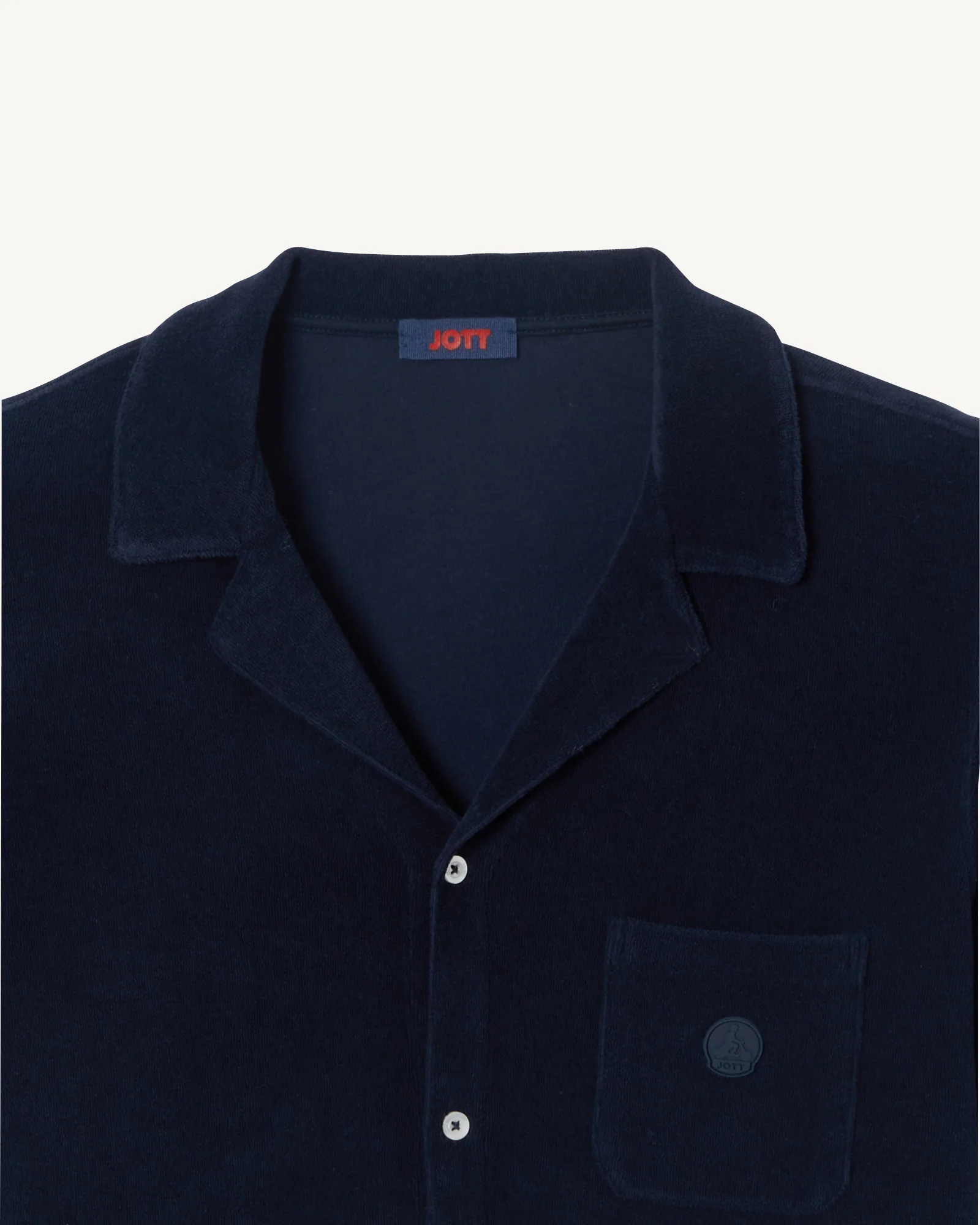 Castelo 2.0 Marine terry polo shirt