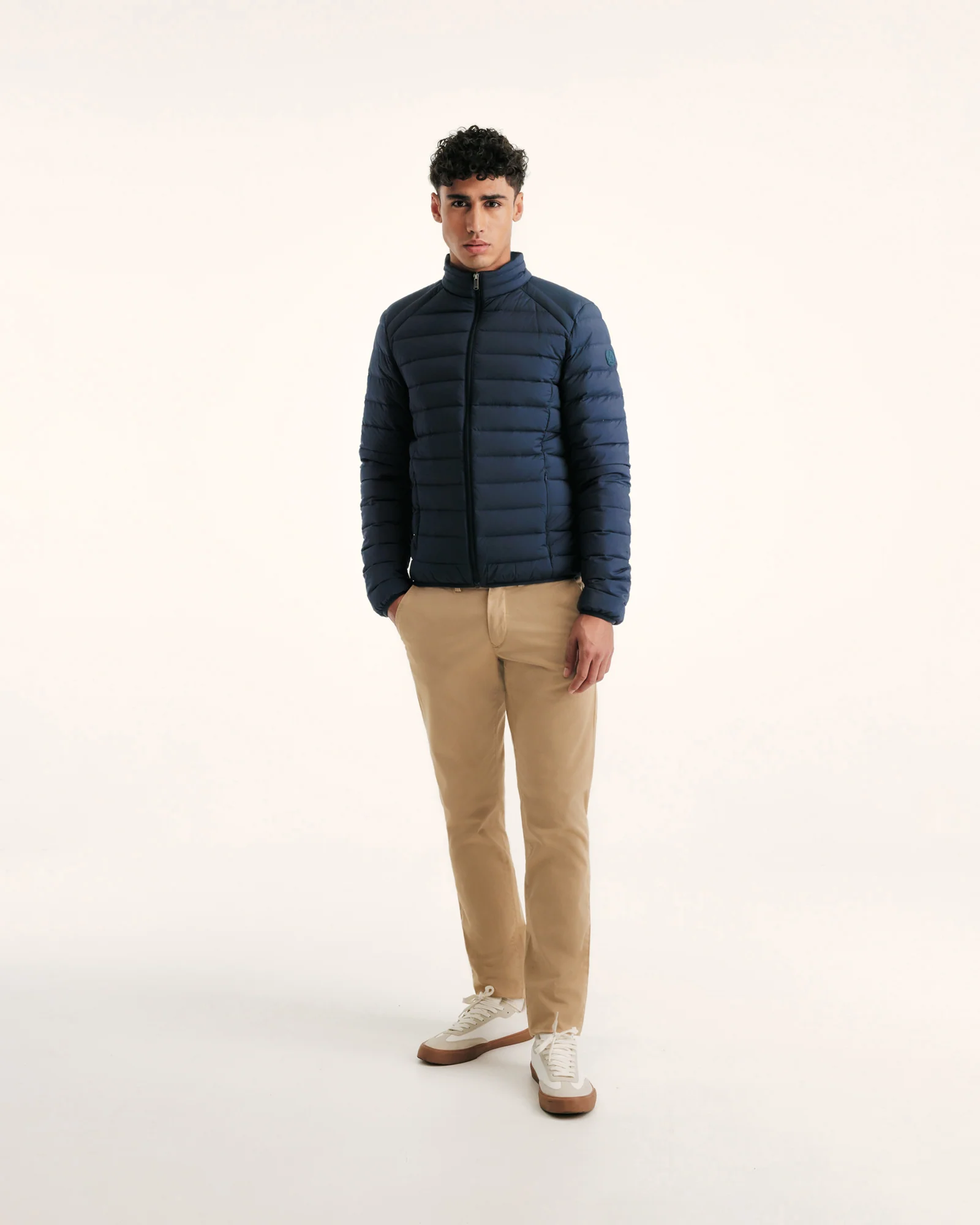 Down jacket light stretch Beige Aragon