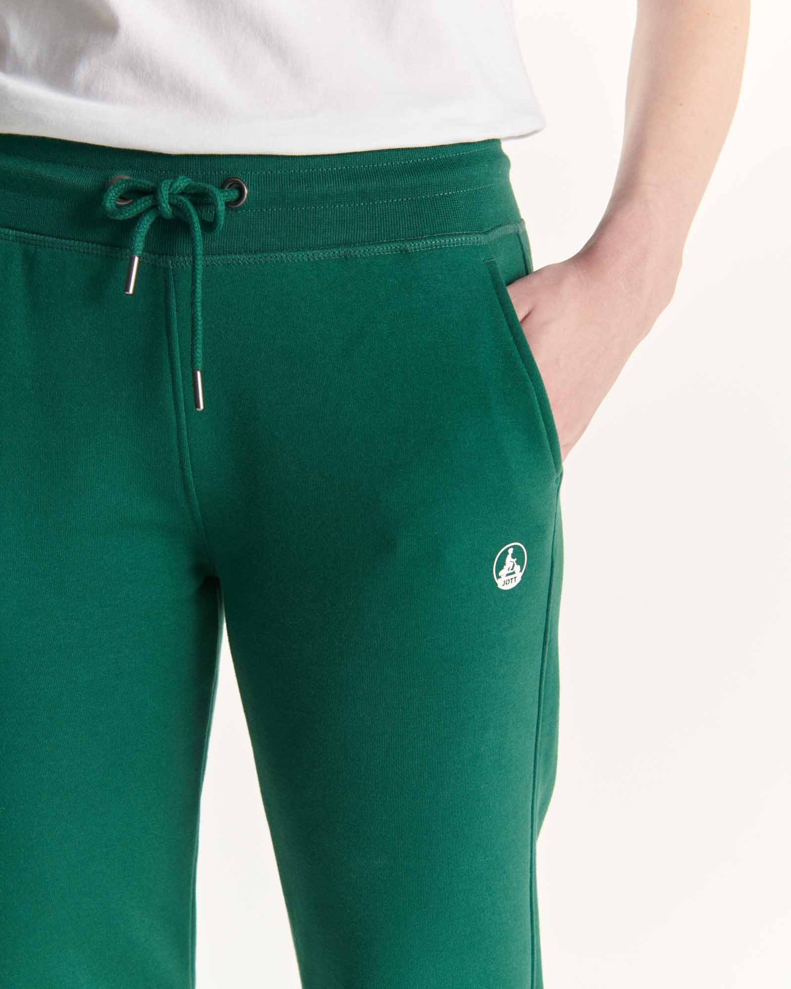 Jogging suit in organic cotton Dark green Valparaiso