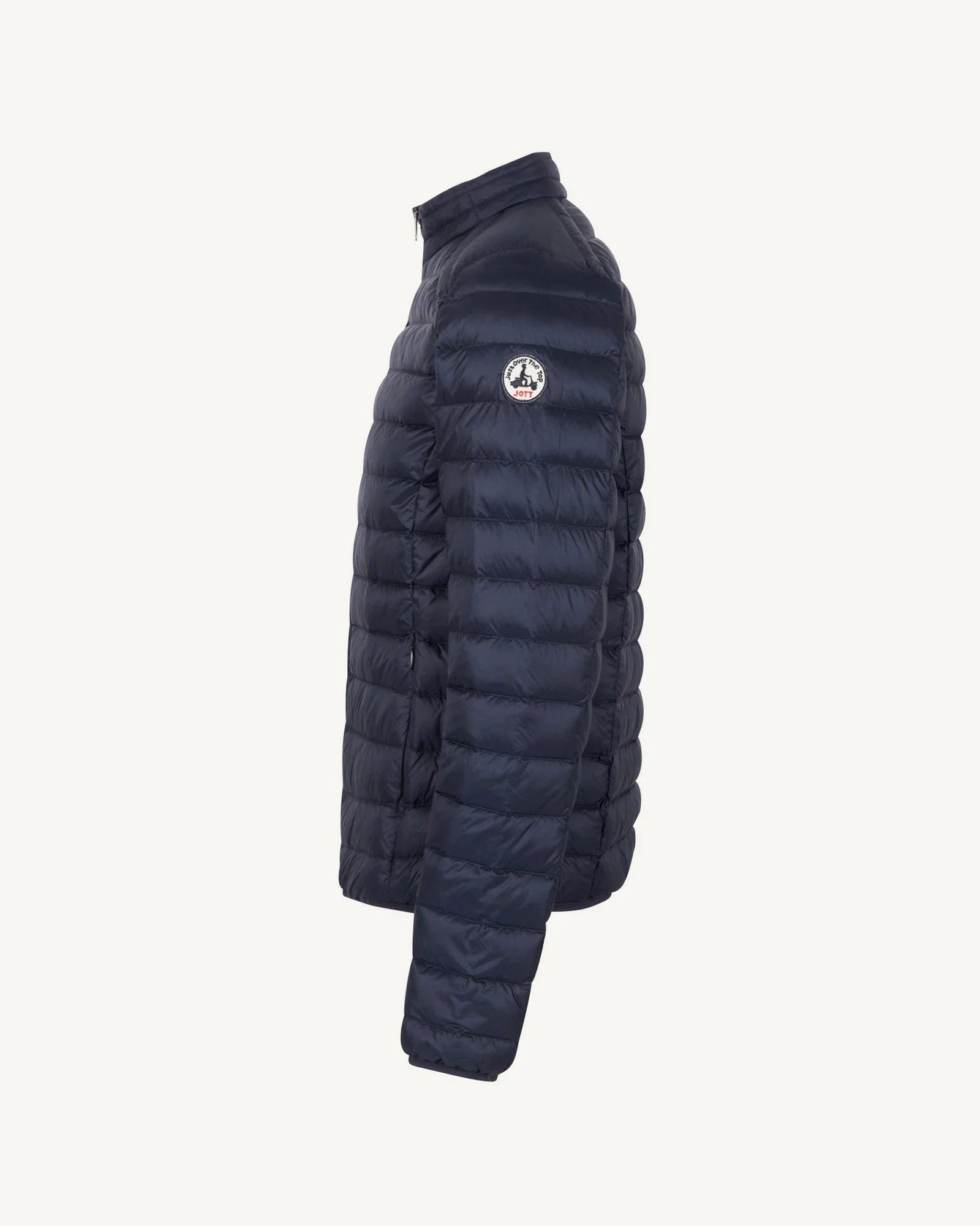 Light down jacket Denim blue Mat